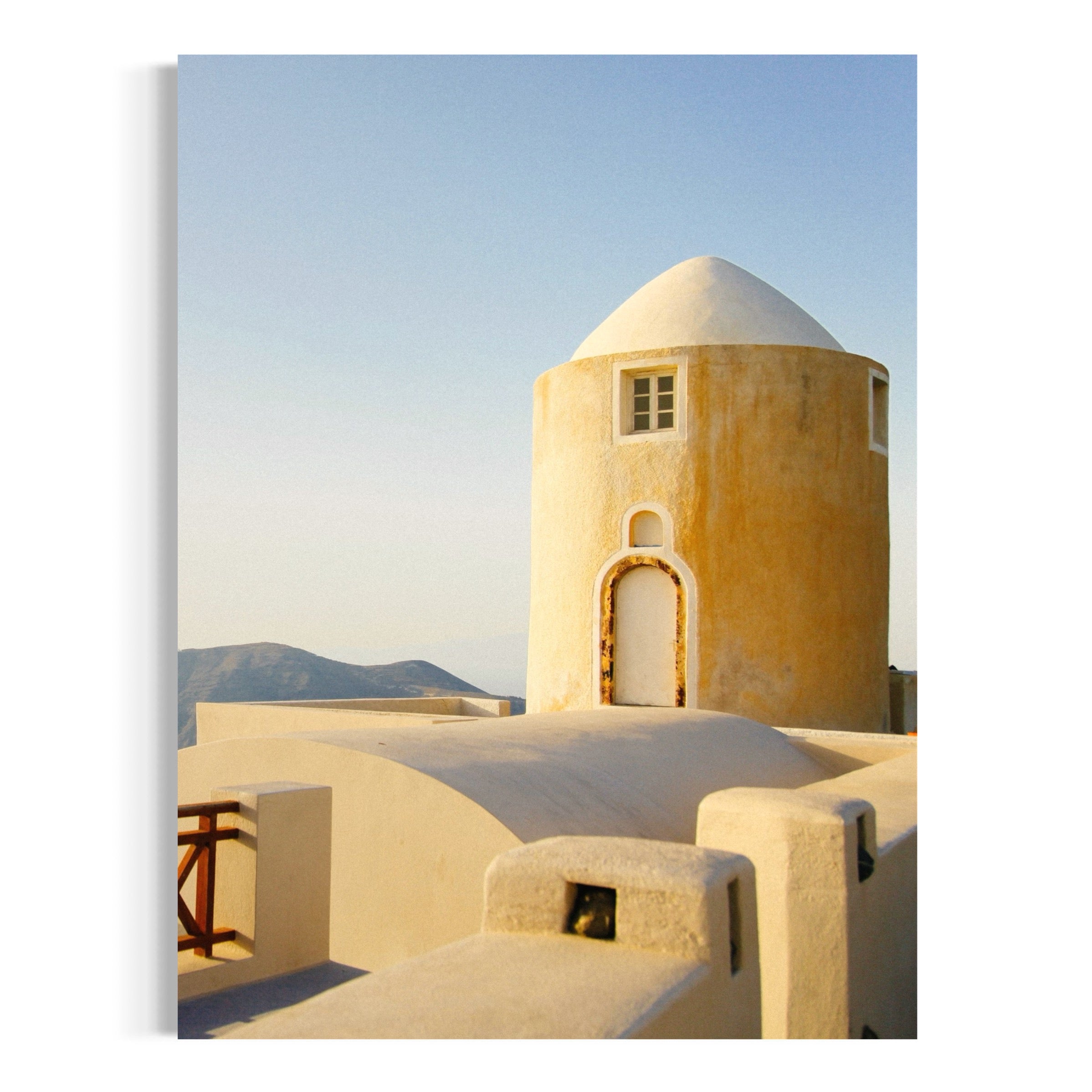 Santorini Architecture - Moderno Wall Art Wall Art