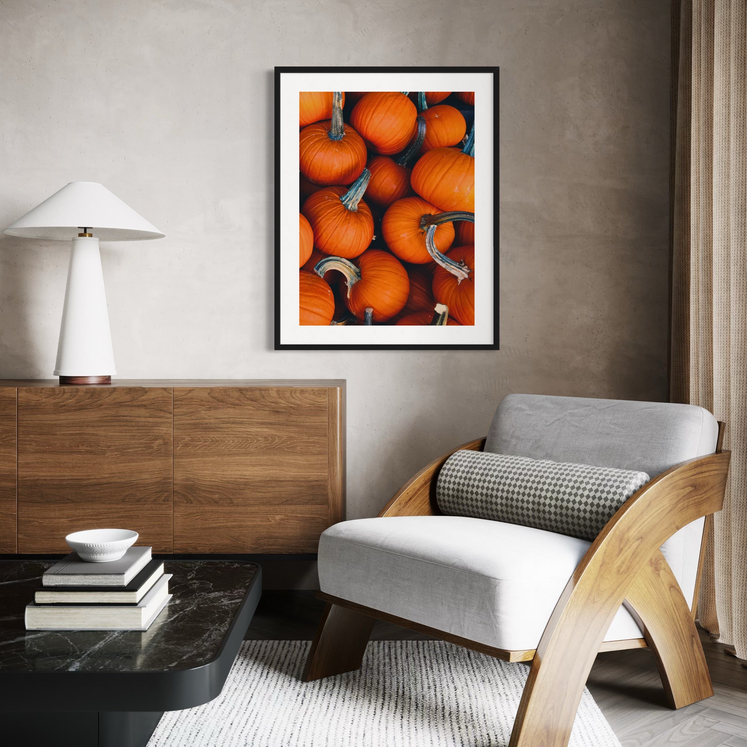 Seasonal Pumpkins - Moderno Wall Art Wall Art