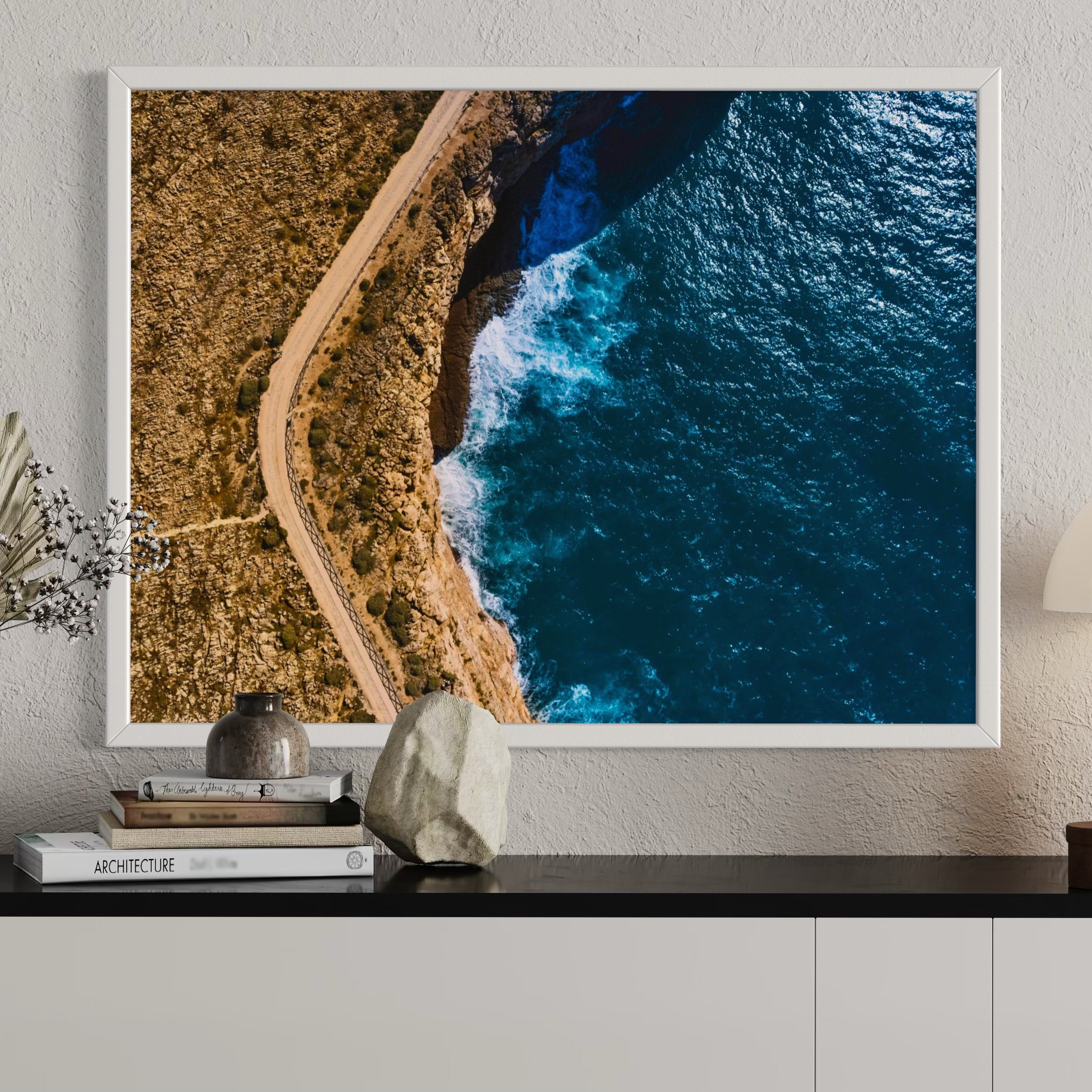 Coastal Curve - Moderno Wall Art Wall Art