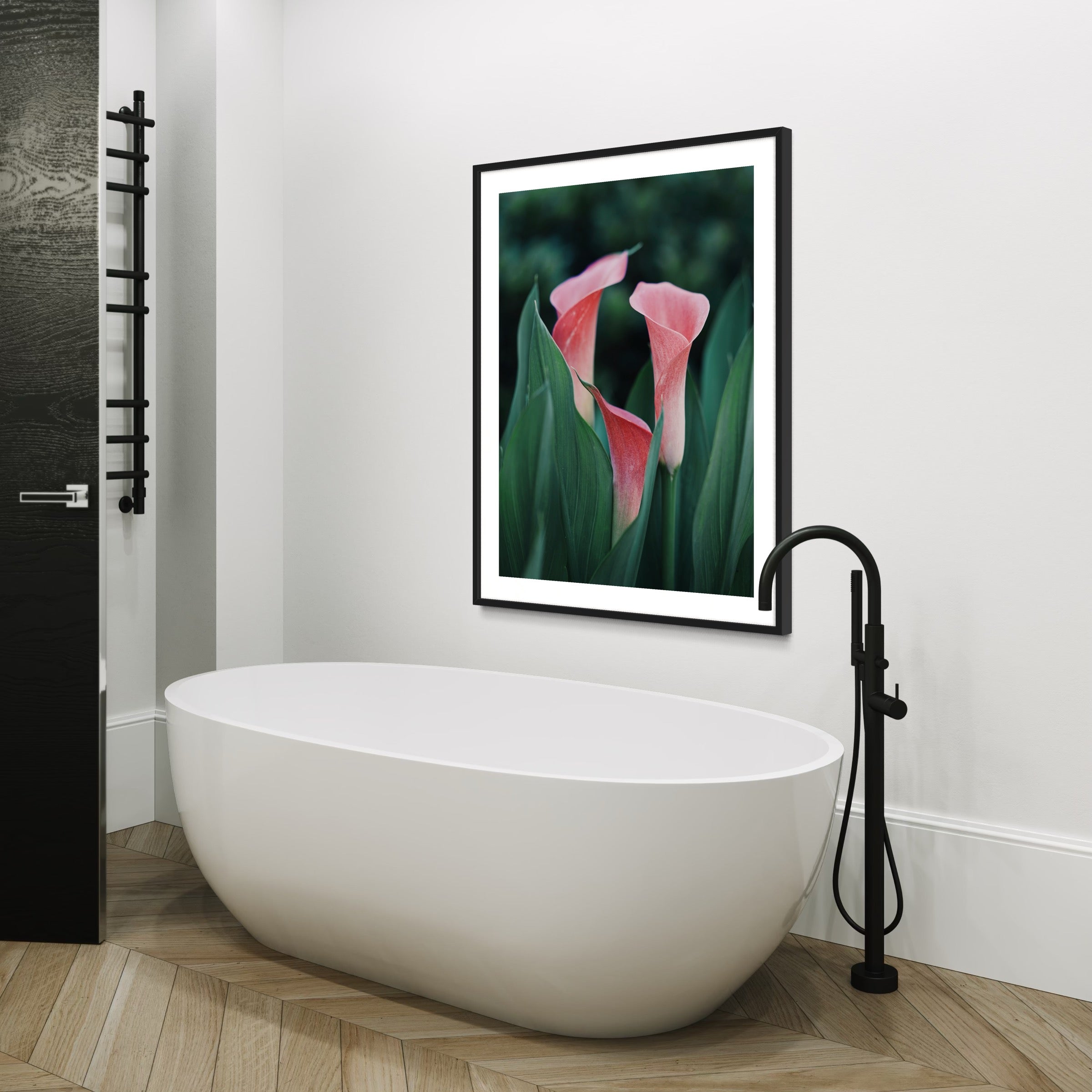 Calla Lily Trio - Moderno Wall Art Wall Art