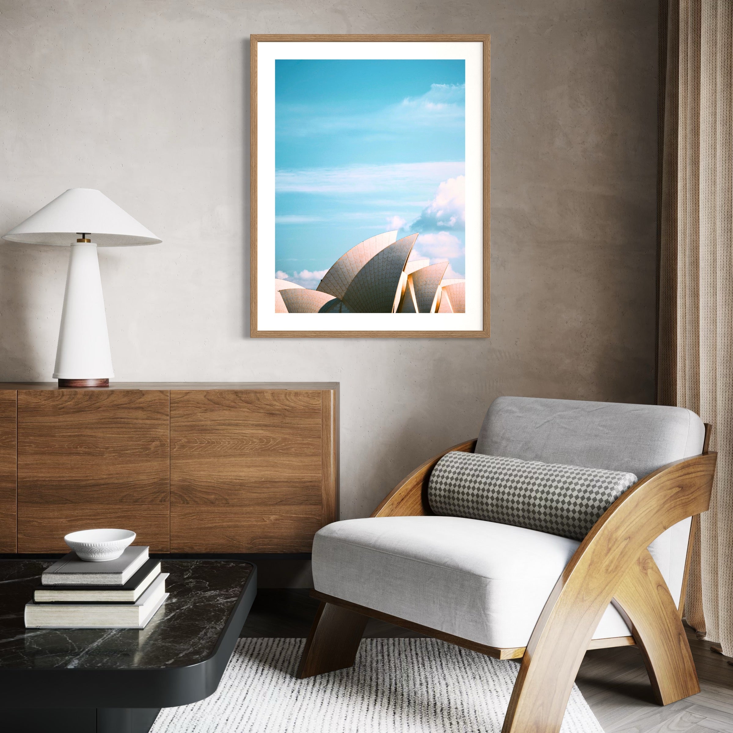 Sails in the Sky - Moderno Wall Art Wall Art