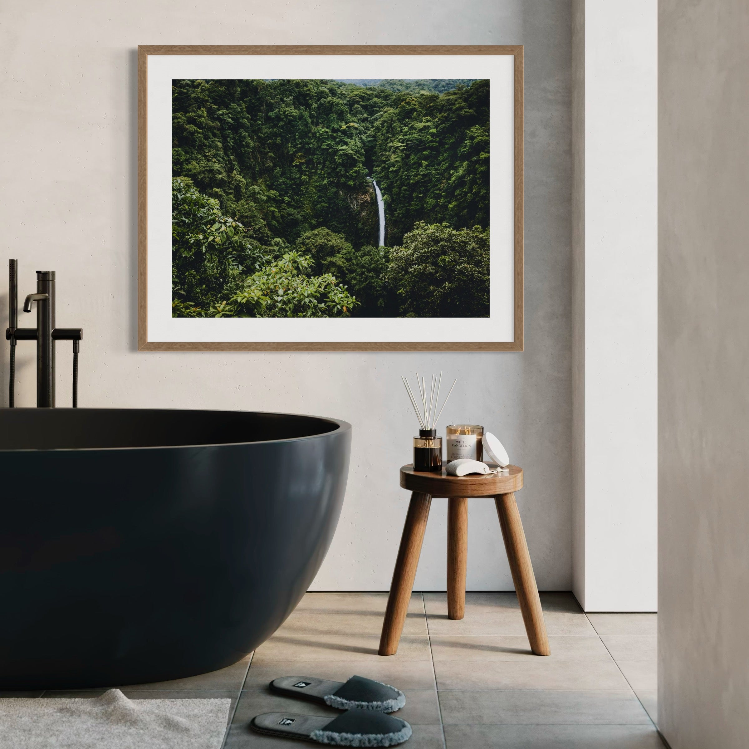 Tropical Veil - Moderno Wall Art Wall Art