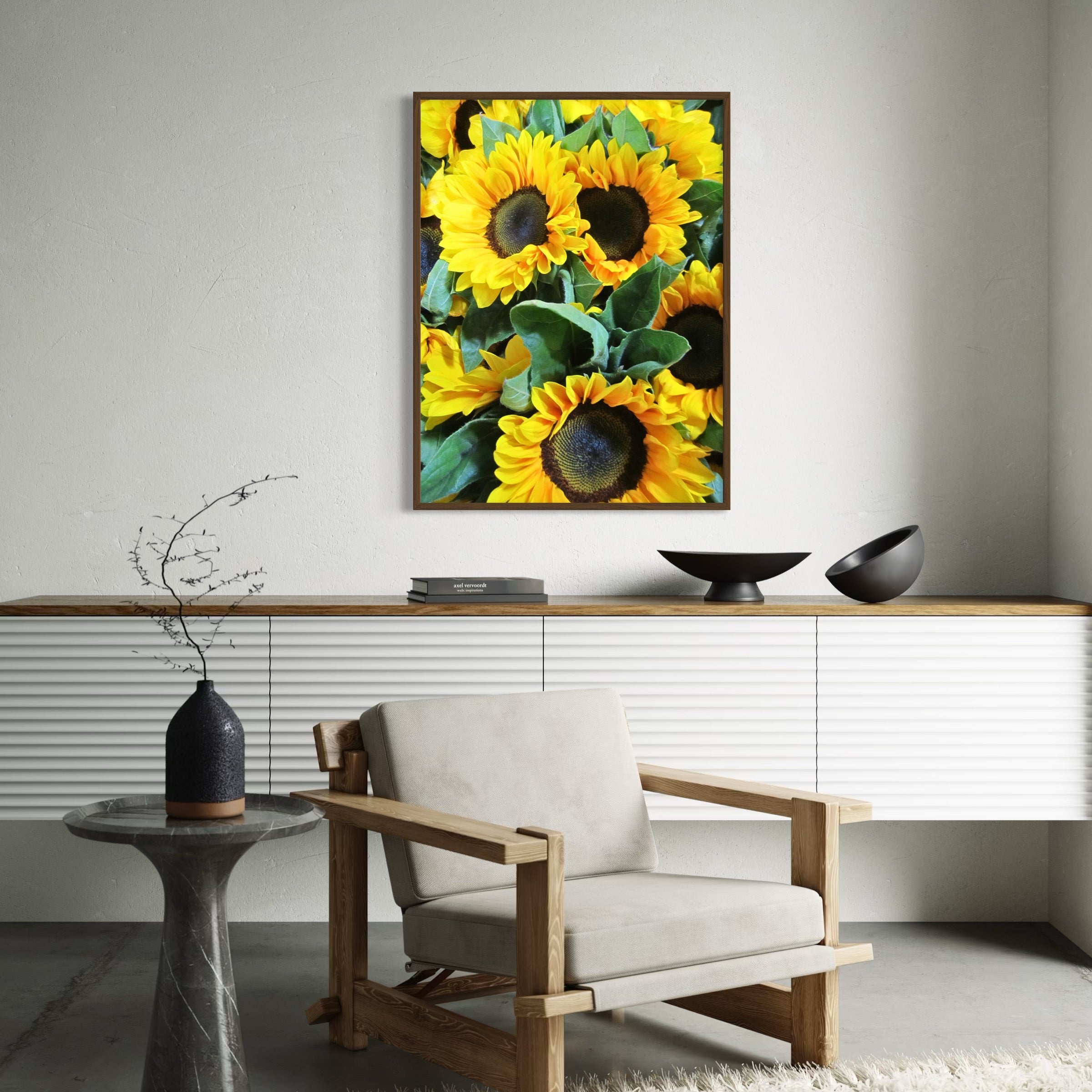 Sunflower Bunch - Moderno Wall Art Wall Art