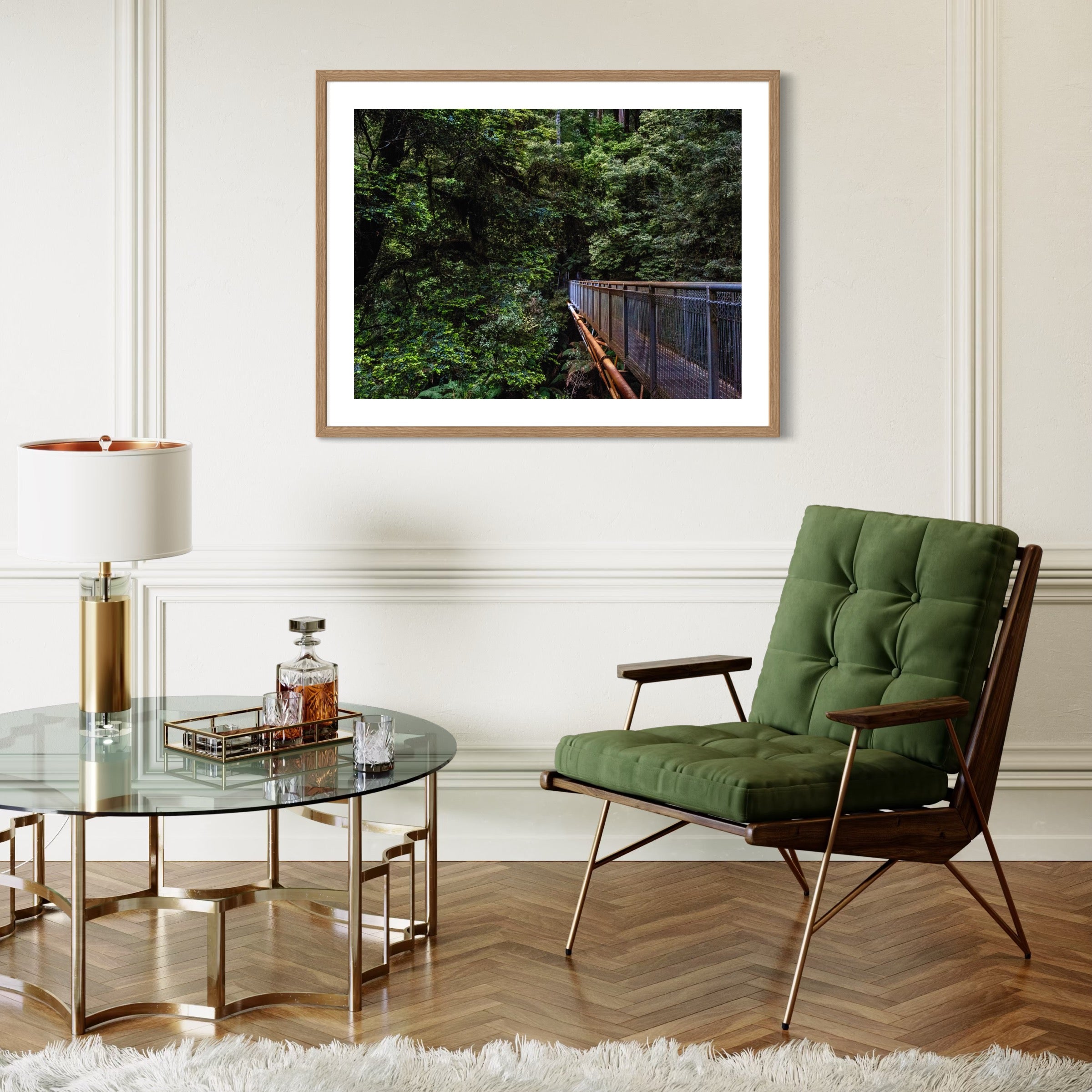 Into the Treetops - Moderno Wall Art Wall Art