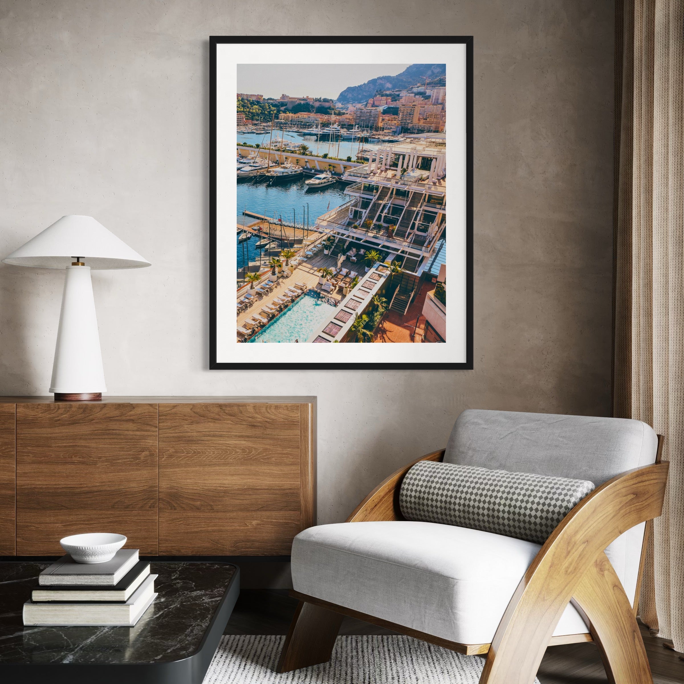 Mediterranean Marina II - Moderno Wall Art Wall Art
