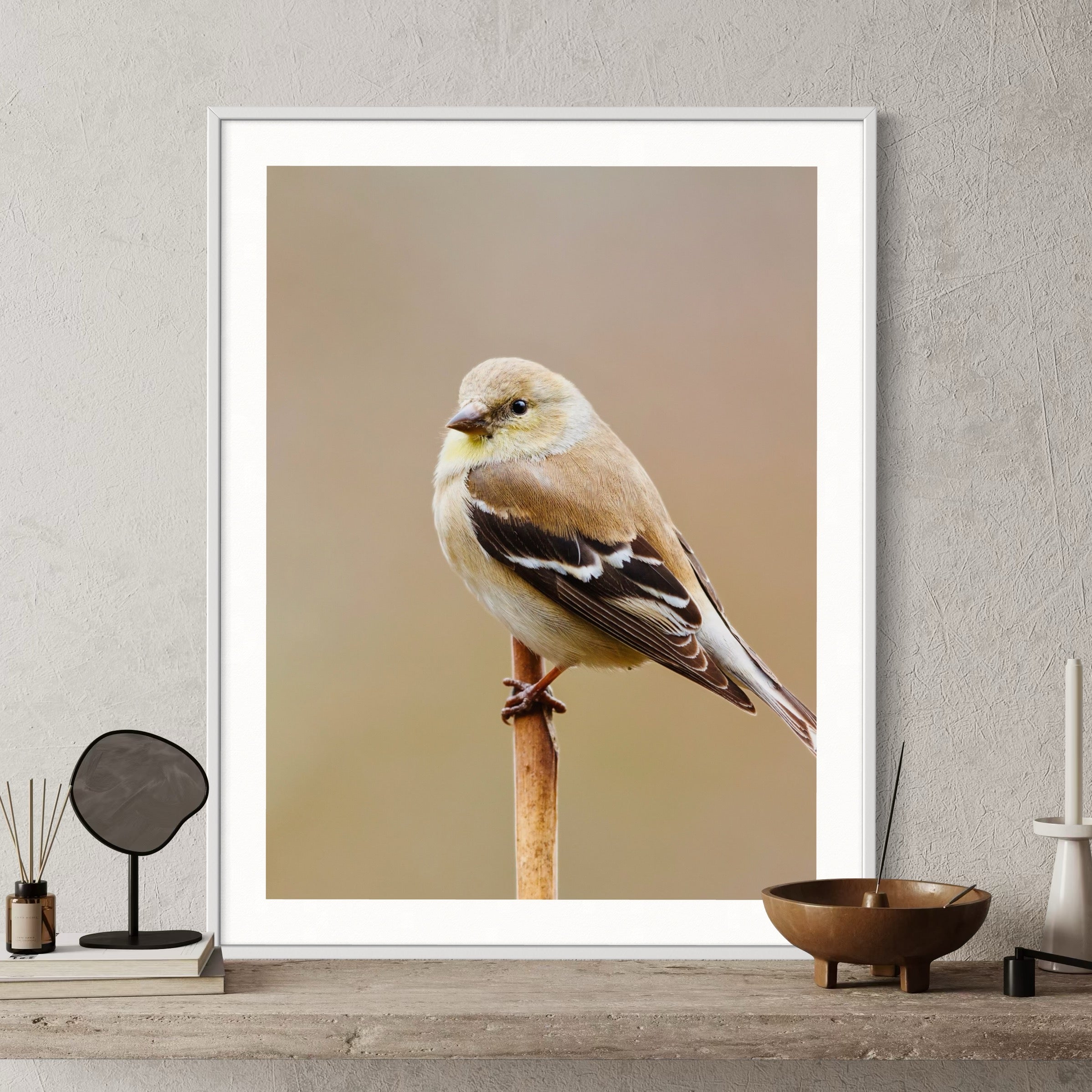Poised in Stillness - Moderno Wall Art Wall Art