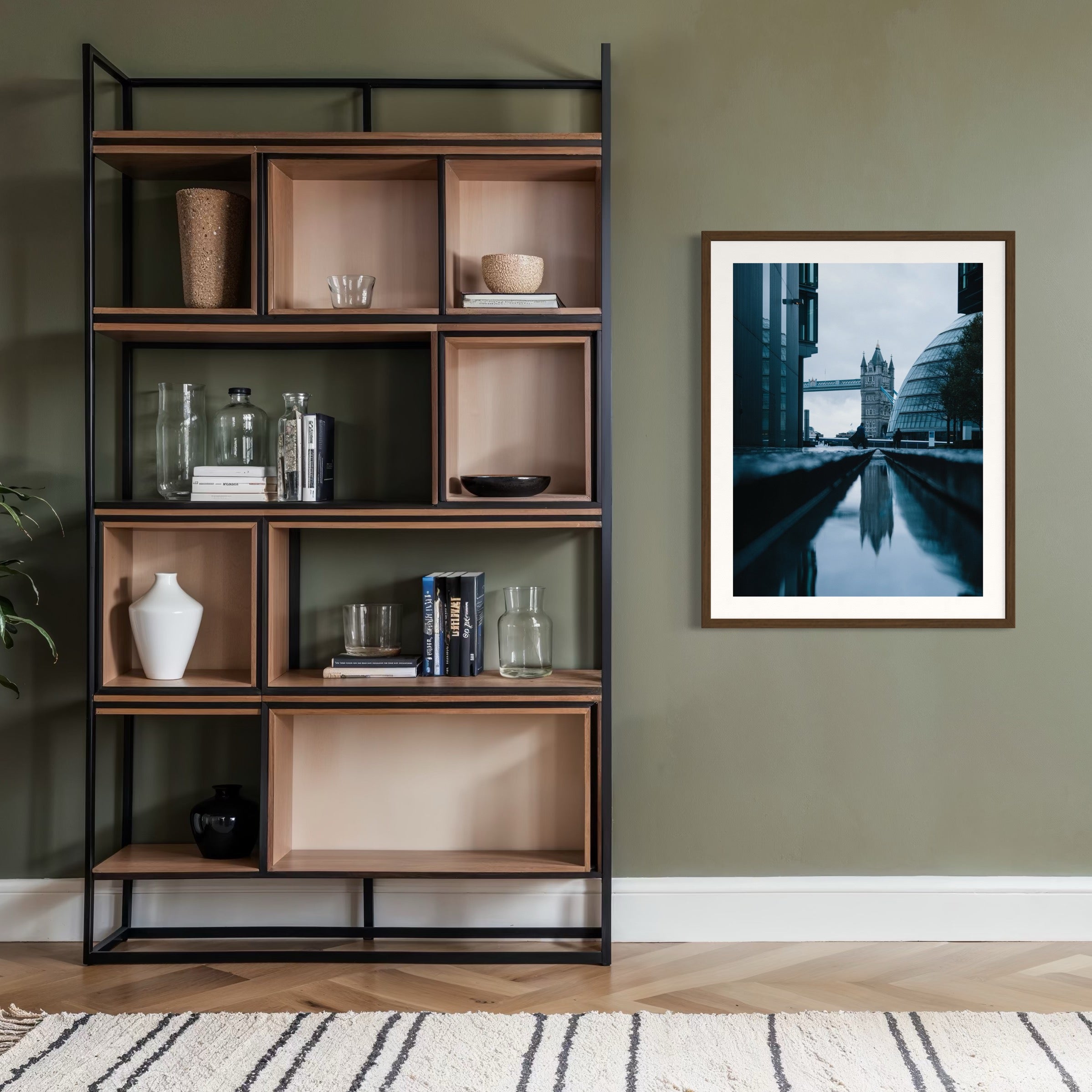 Chilled Reflections - Moderno Wall Art Wall Art