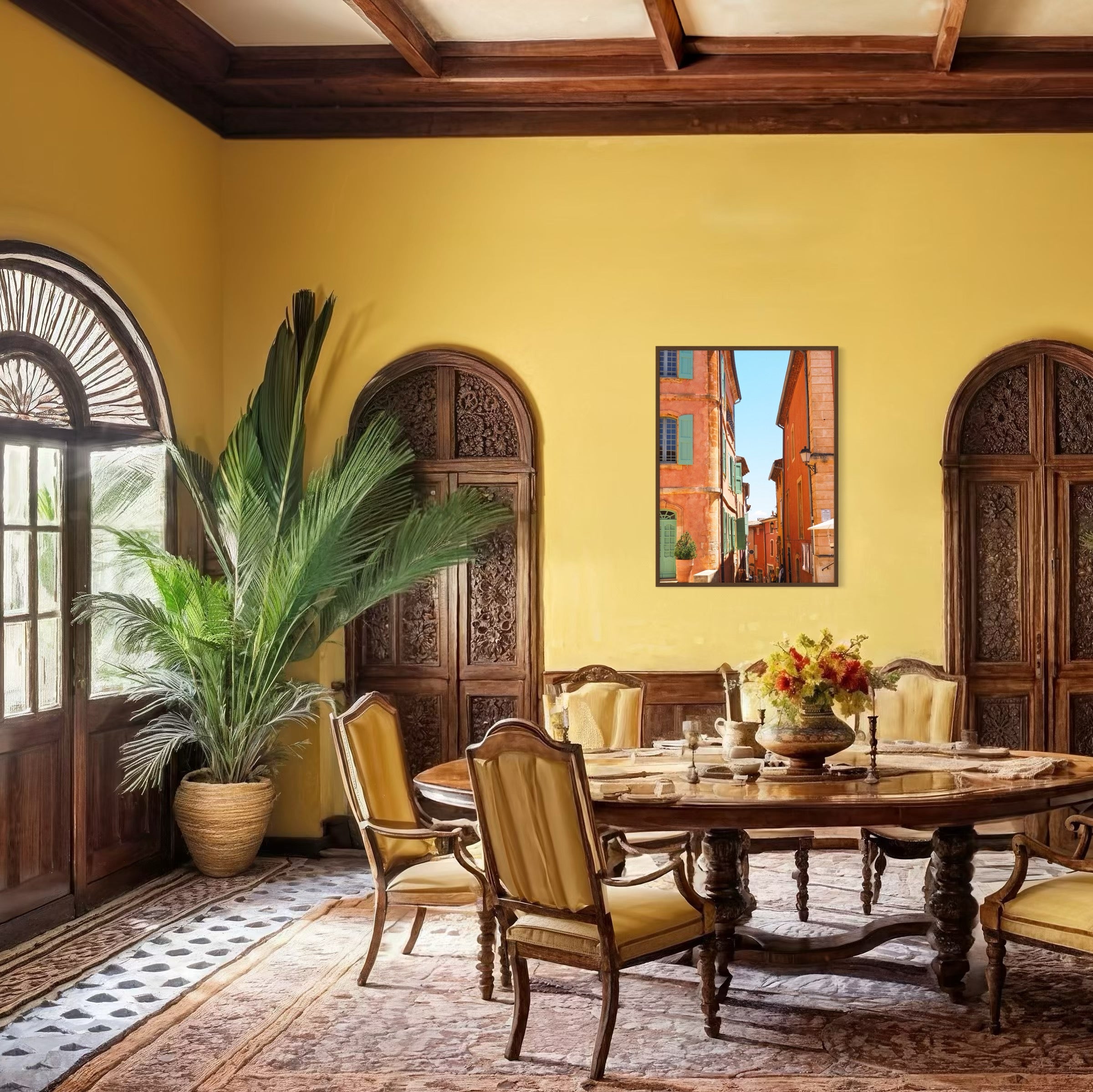 French Village Pathway - Moderno Wall Art