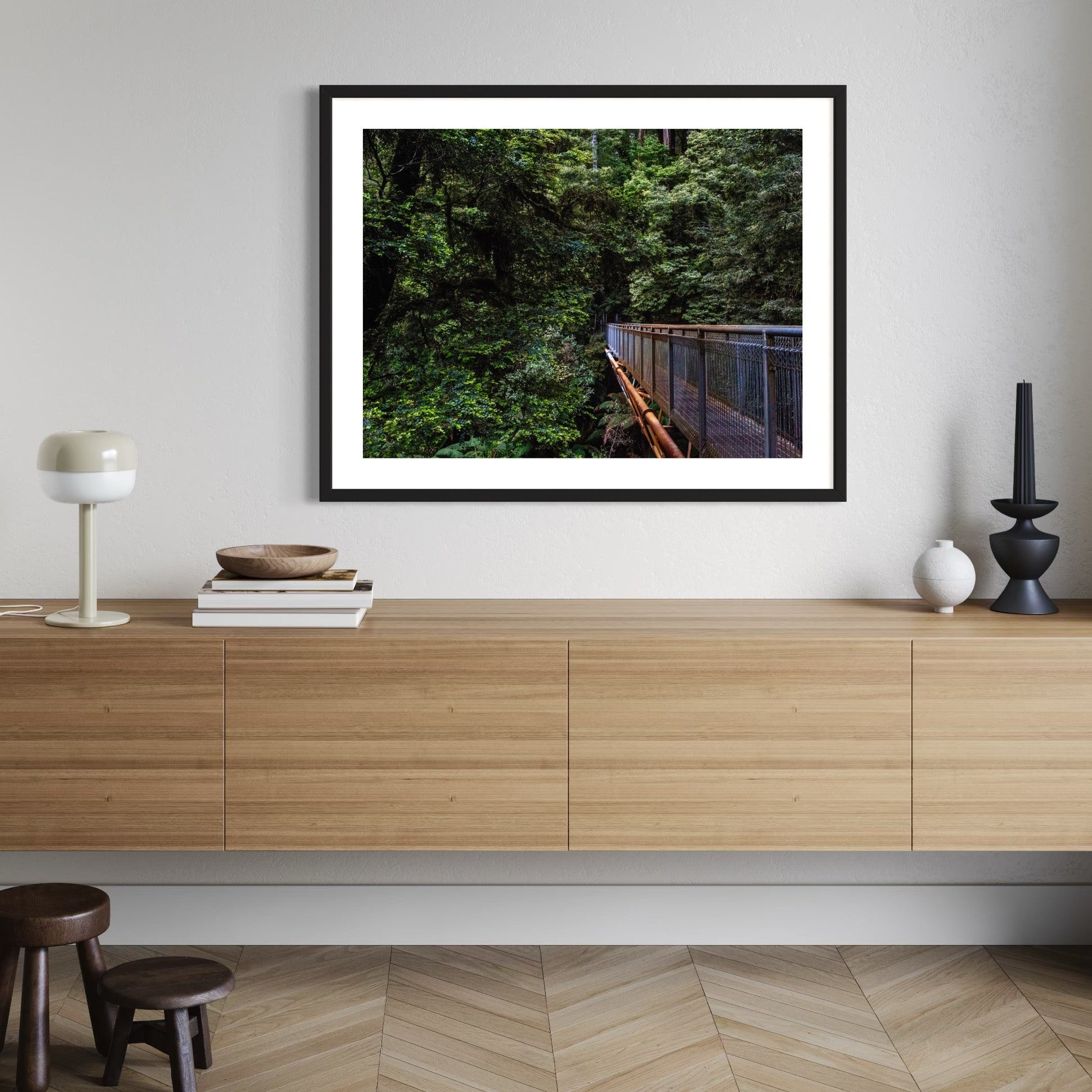 Into the Treetops - Moderno Wall Art Wall Art