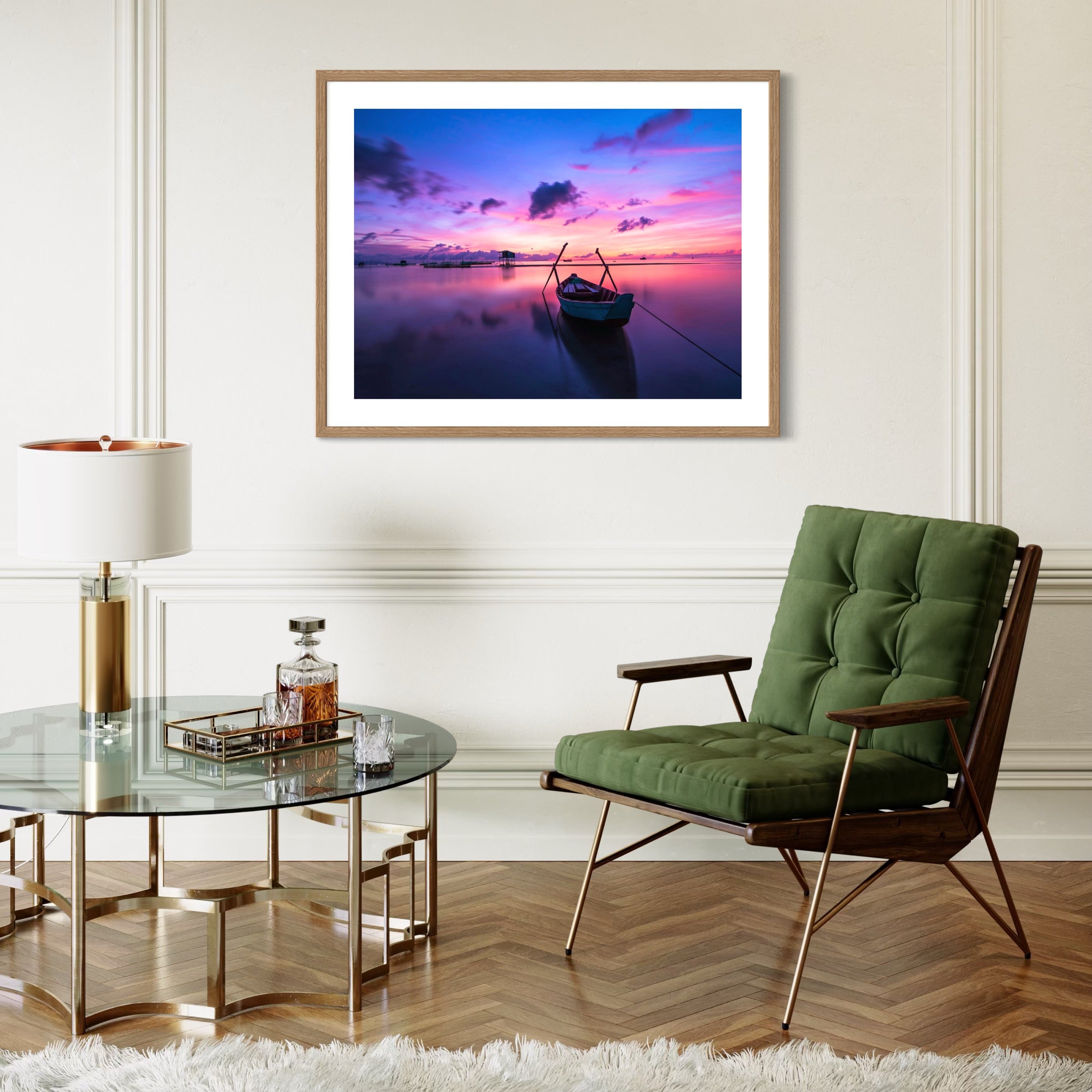 Floating in Color - Moderno Wall Art Wall Art