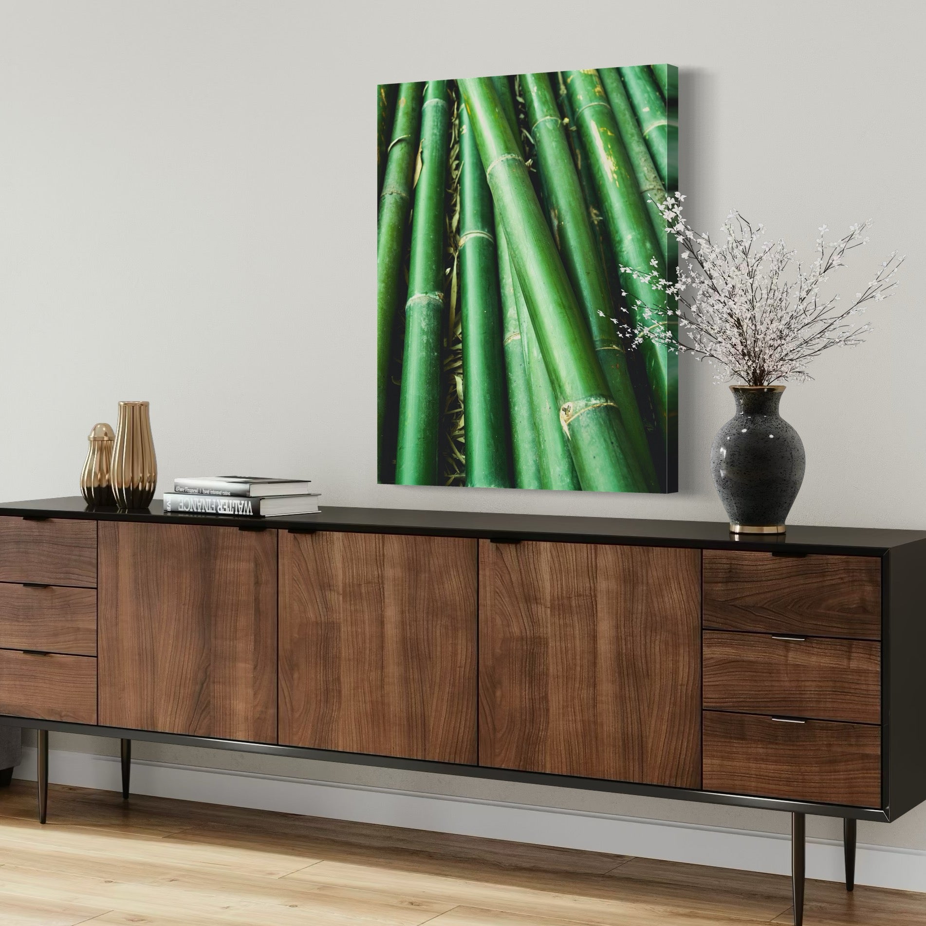 Bamboo Stalks - Moderno Wall Art Wall Art