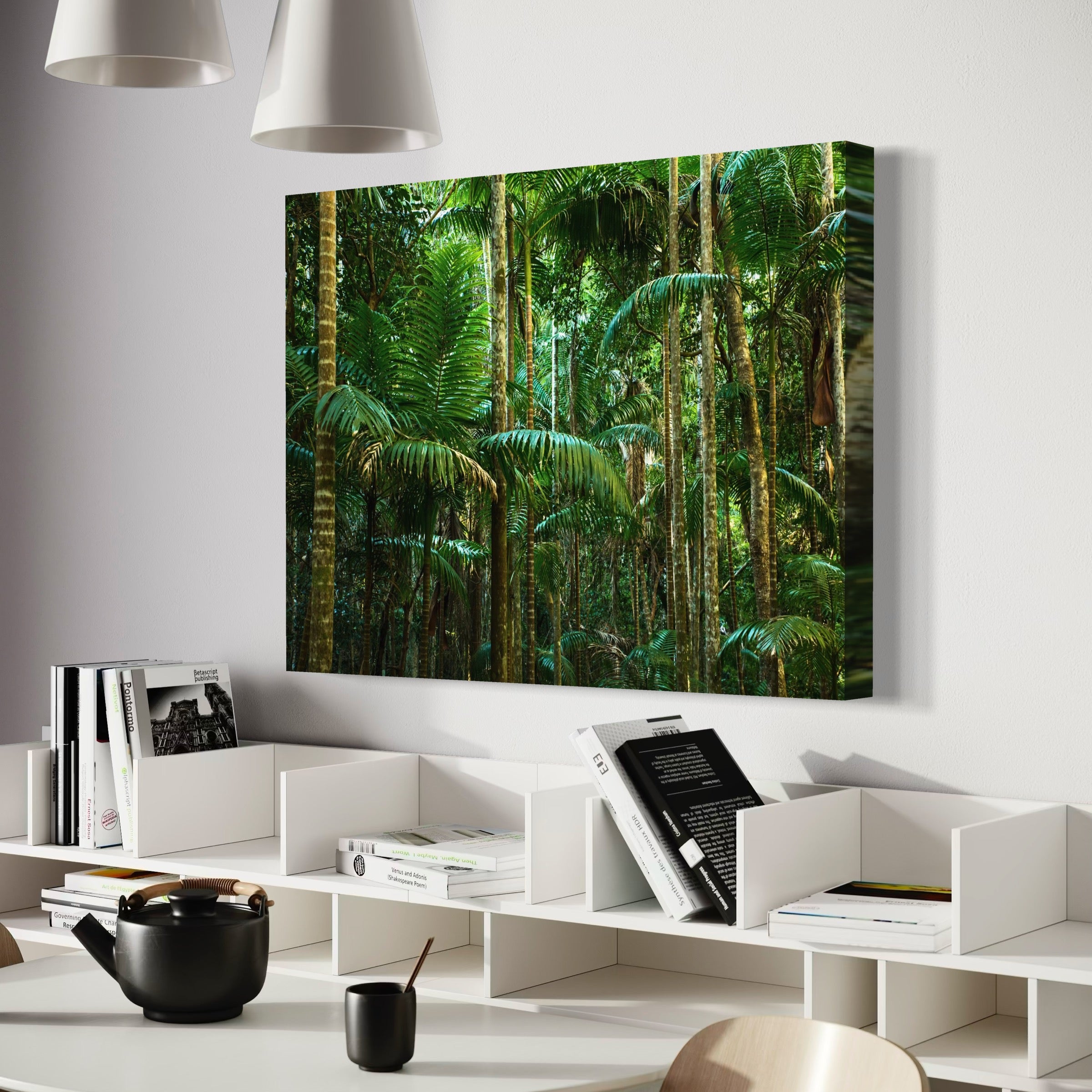 Lush Depths - Moderno Wall Art Wall Art