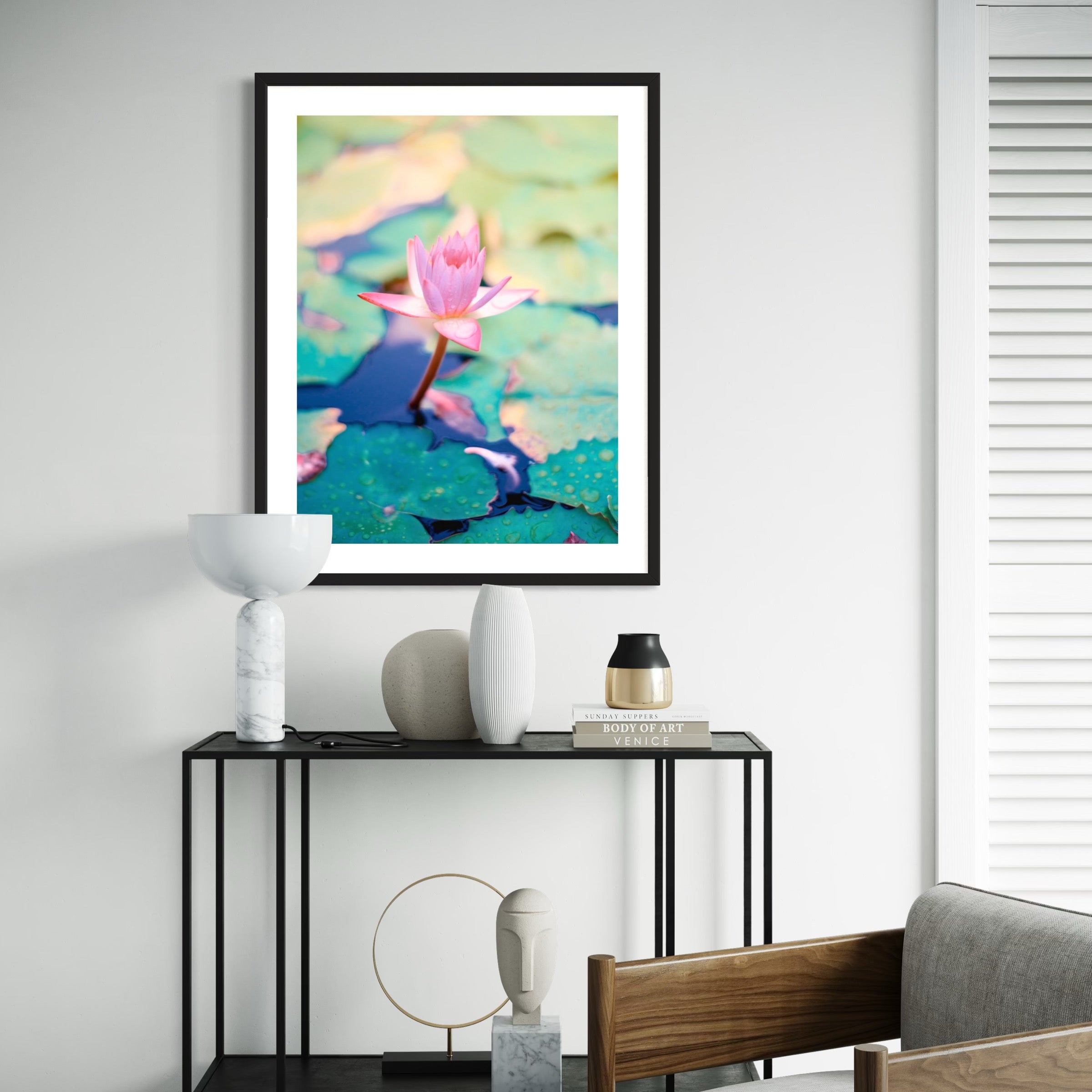 Lotus Flower - Moderno Wall Art Wall Art