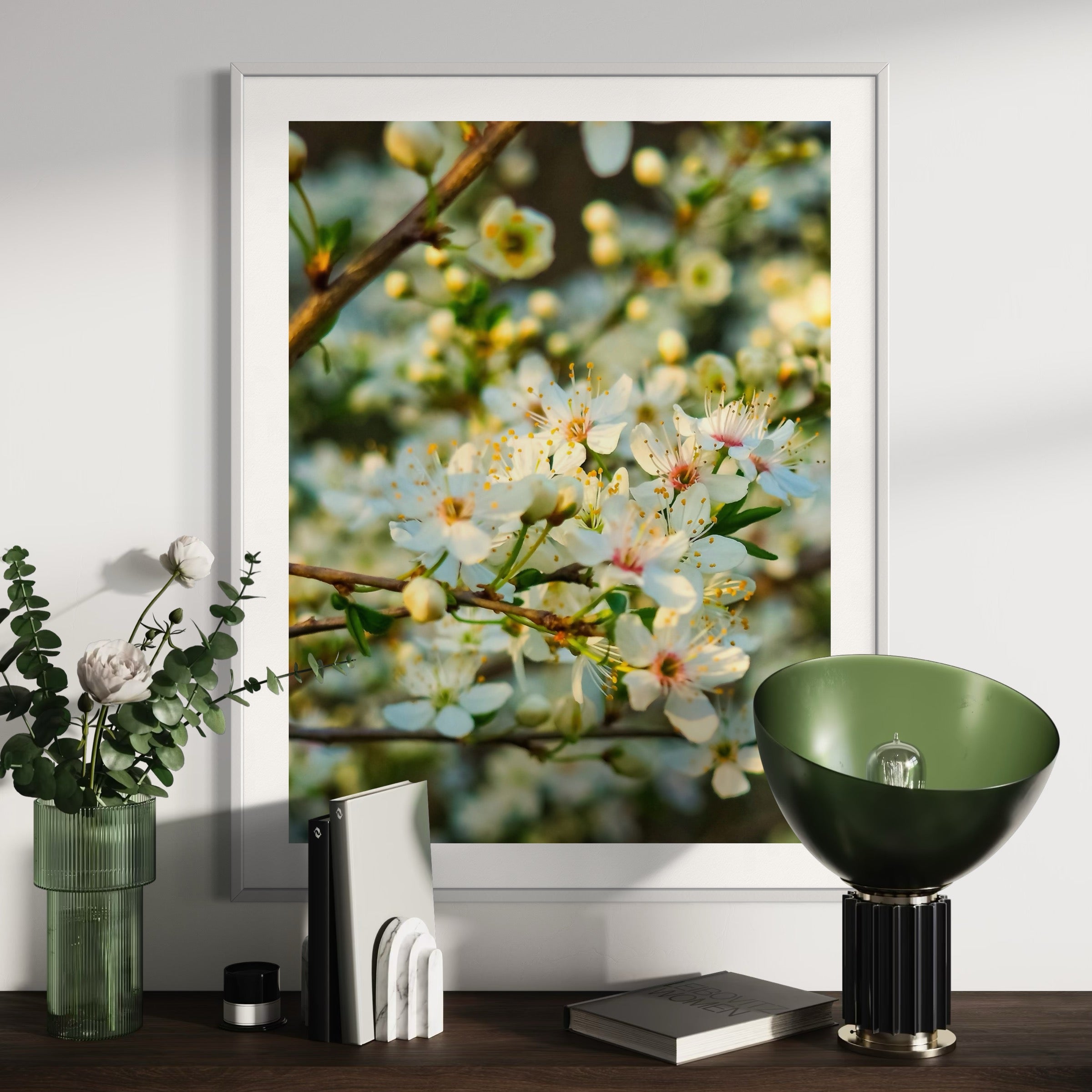 Blooming Warmth - Moderno Wall Art Wall Art