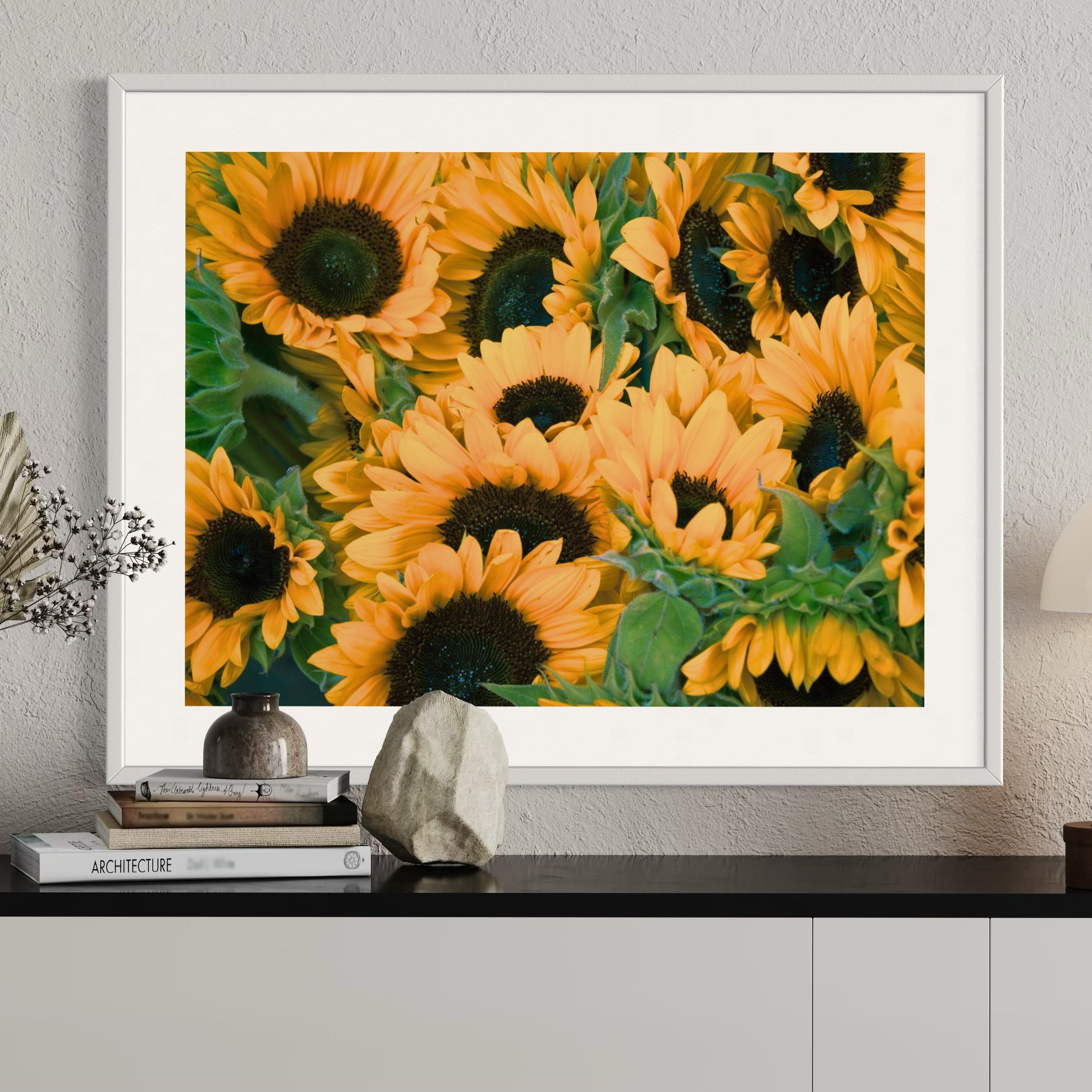 Sunflower Field - Moderno Wall Art Wall Art