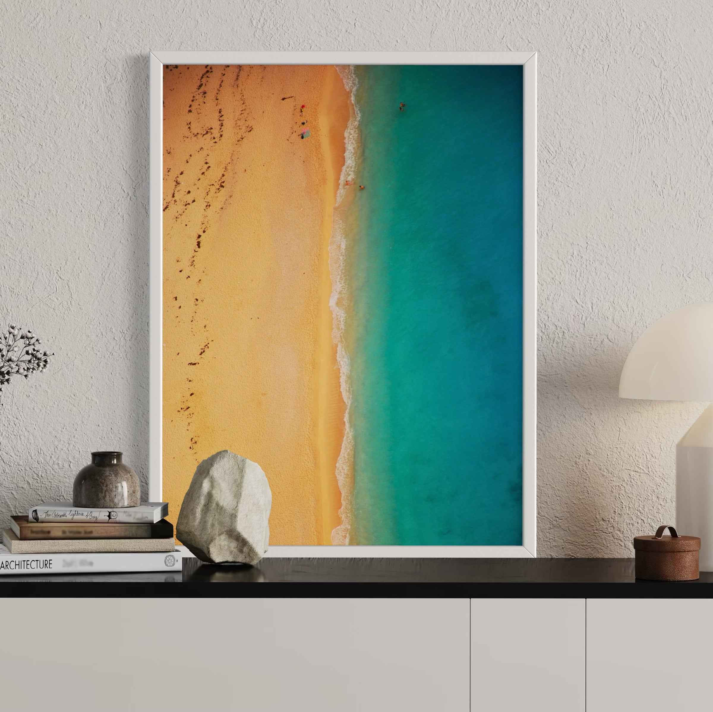 Earth and Ocean - Moderno Wall Art Wall Art