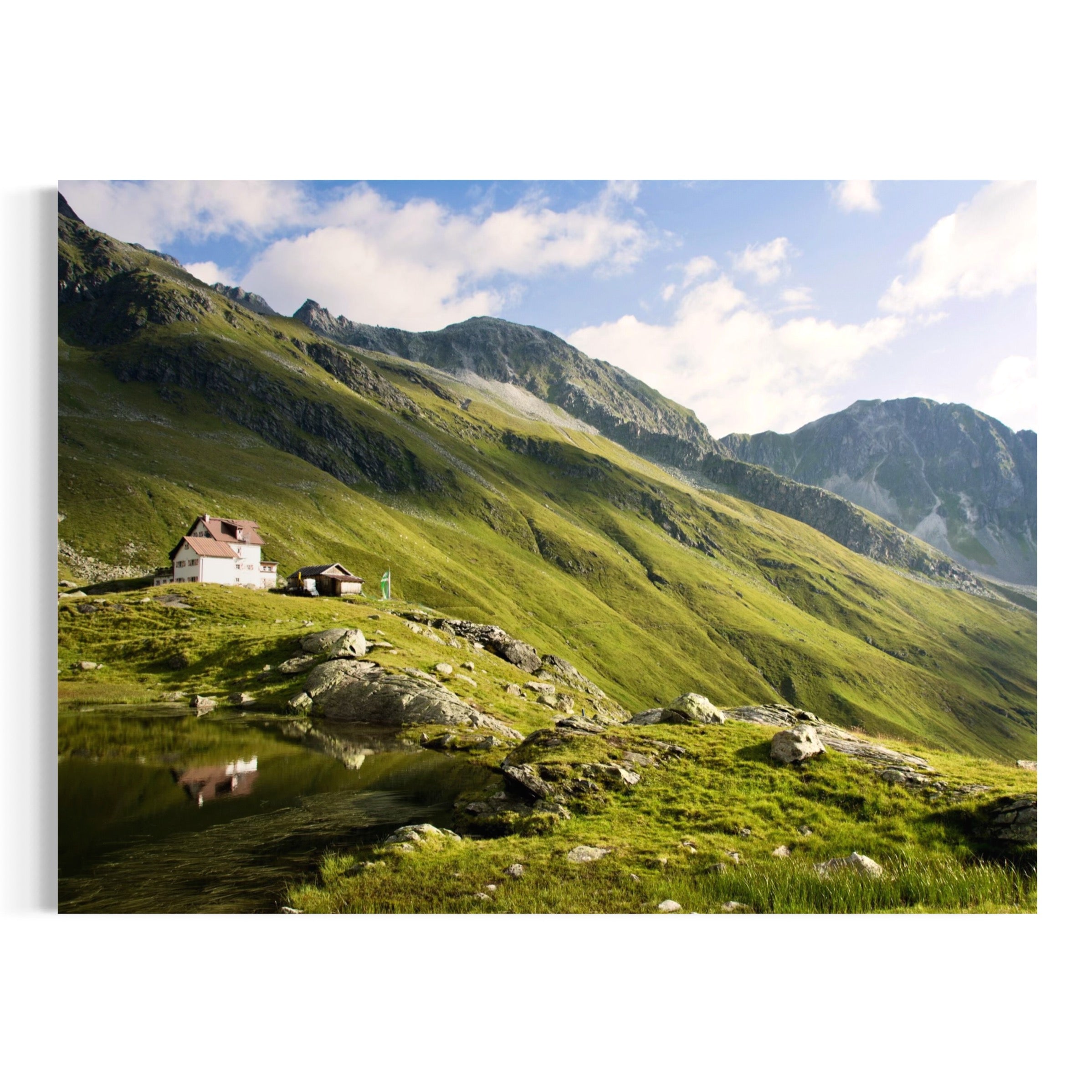 Hillside Refuge - Moderno Wall Art Wall Art