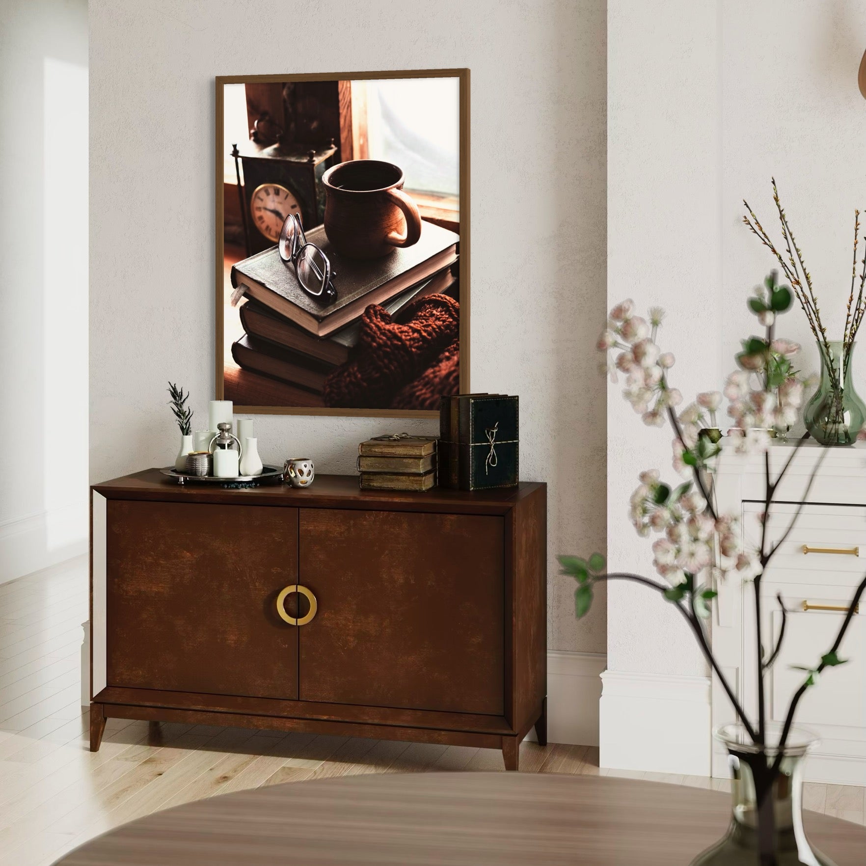 Cozy Autumn Day - Moderno Wall Art Wall Art