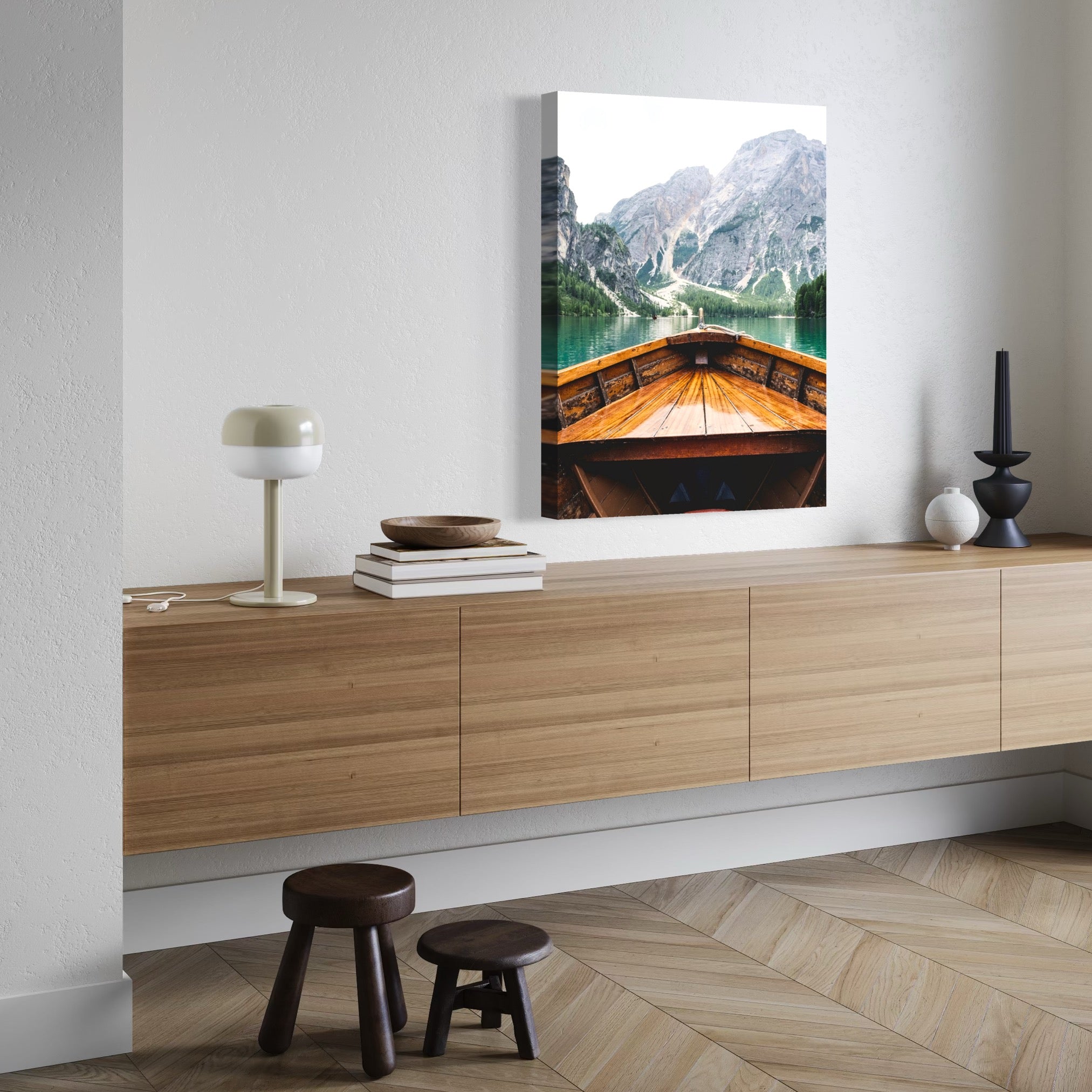 Voyager's View - Moderno Wall Art Wall Art