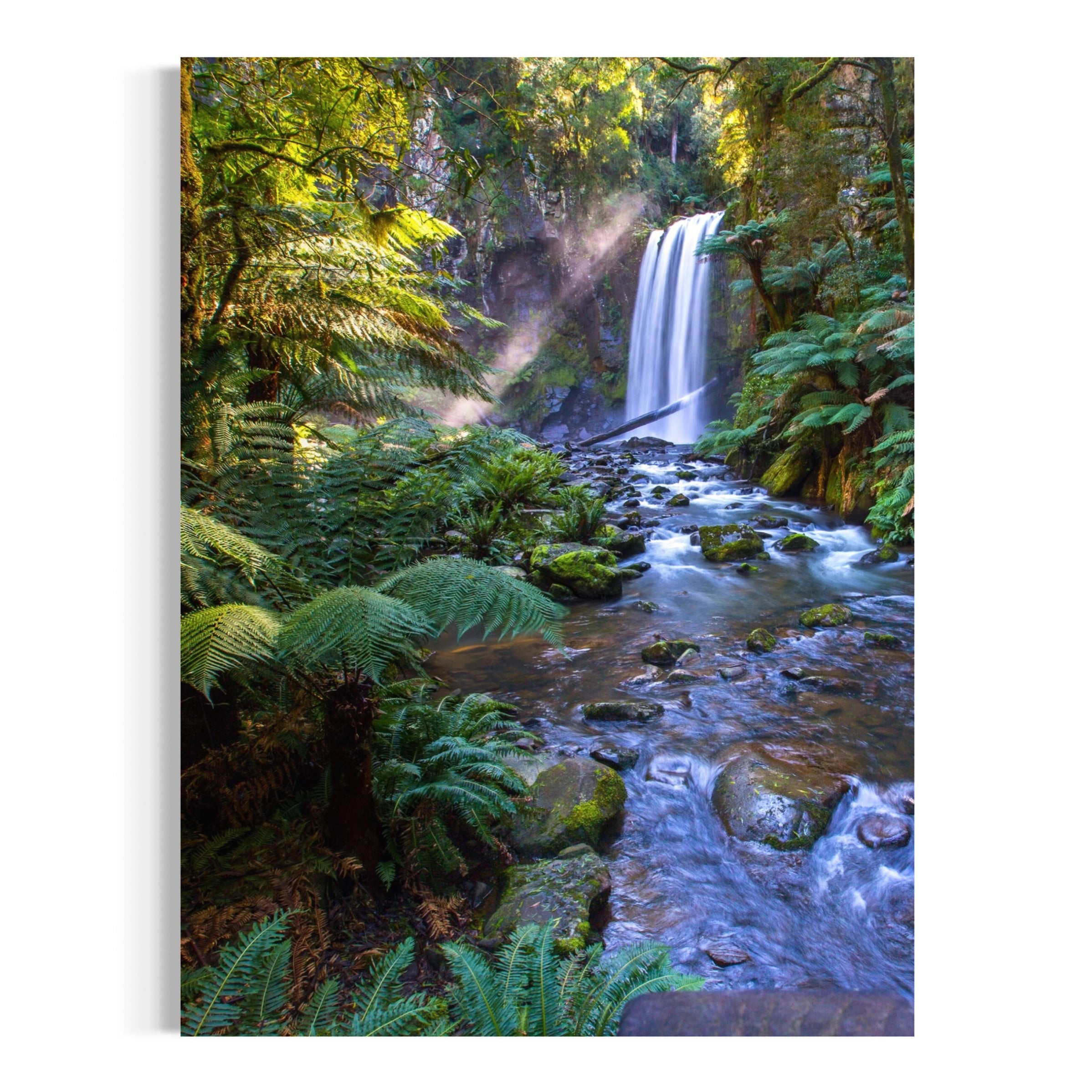 Rainforest Waterfall - Moderno Wall Art Wall Art