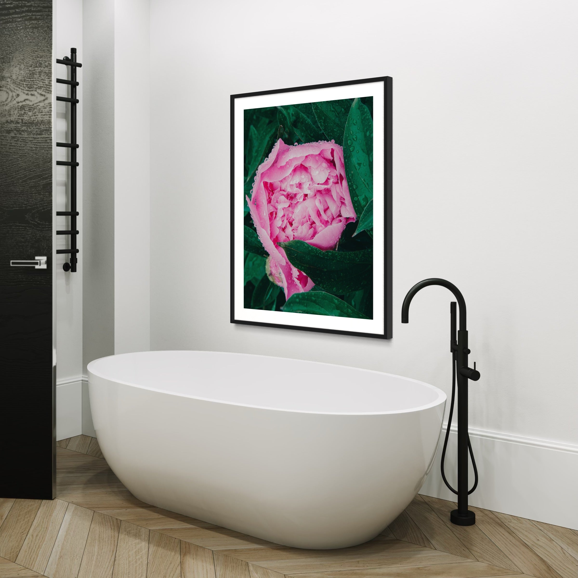 Blush After Rain - Moderno Wall Art