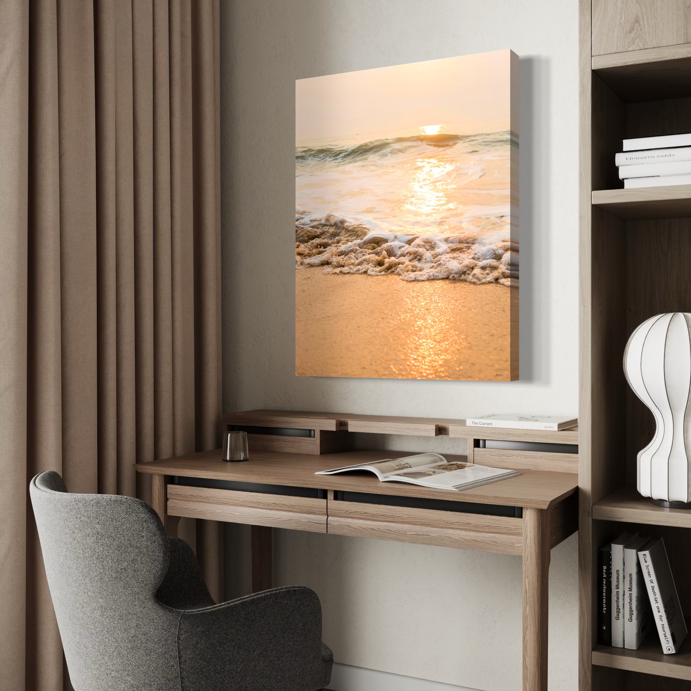 Surreal Shore - Moderno Wall Art Wall Art