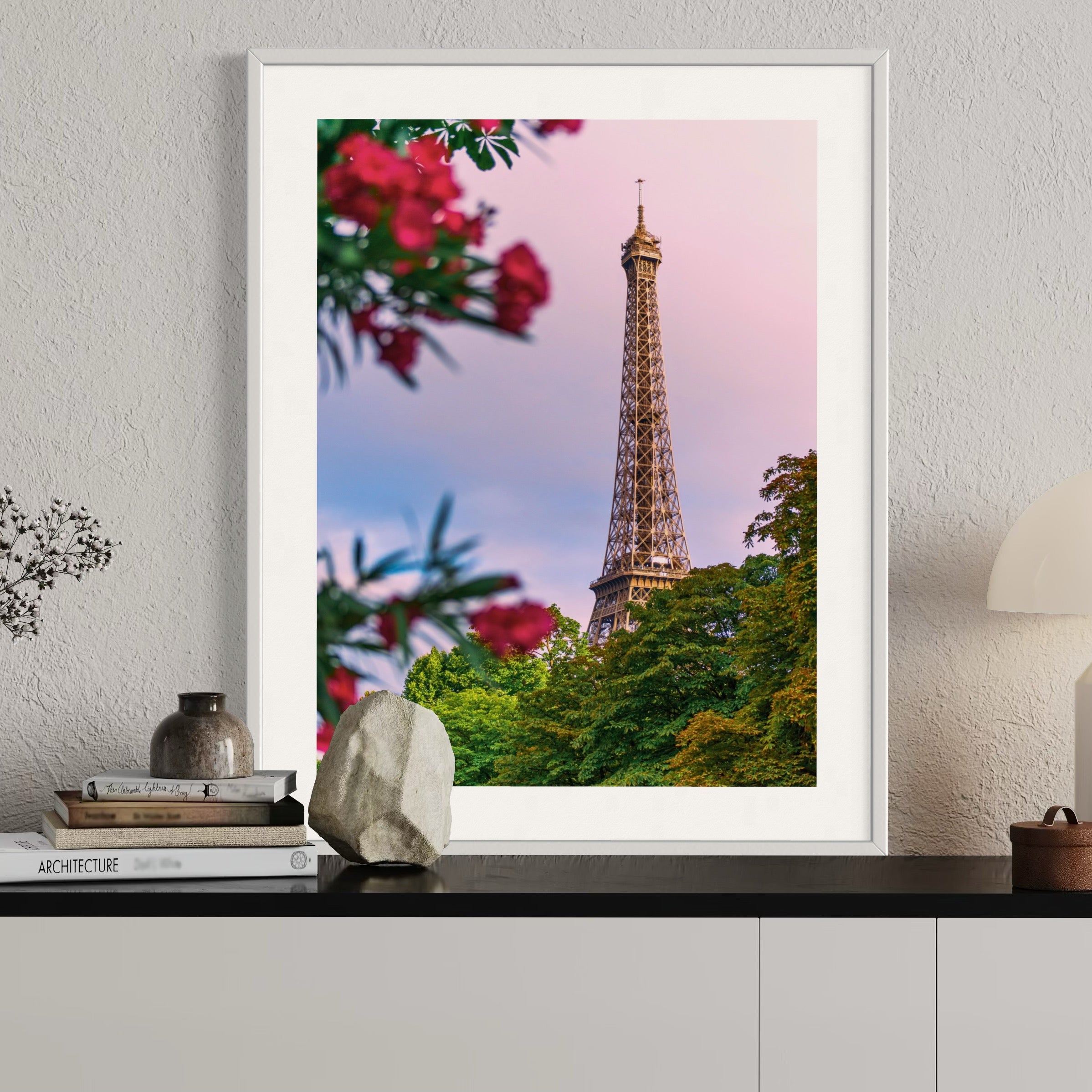Paris in Bloom - Moderno Wall Art Wall Art