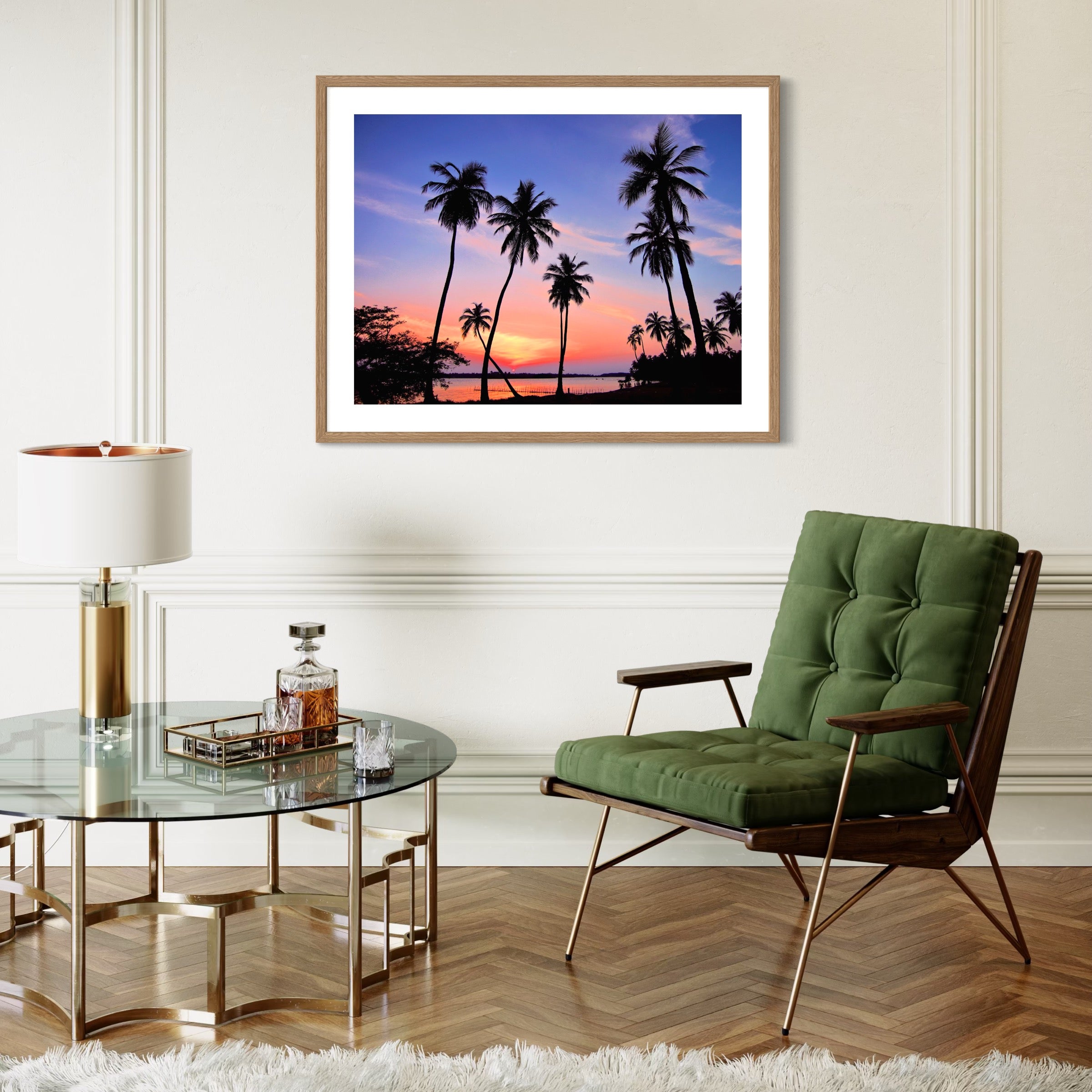 Painted Horizon - Moderno Wall Art Wall Art