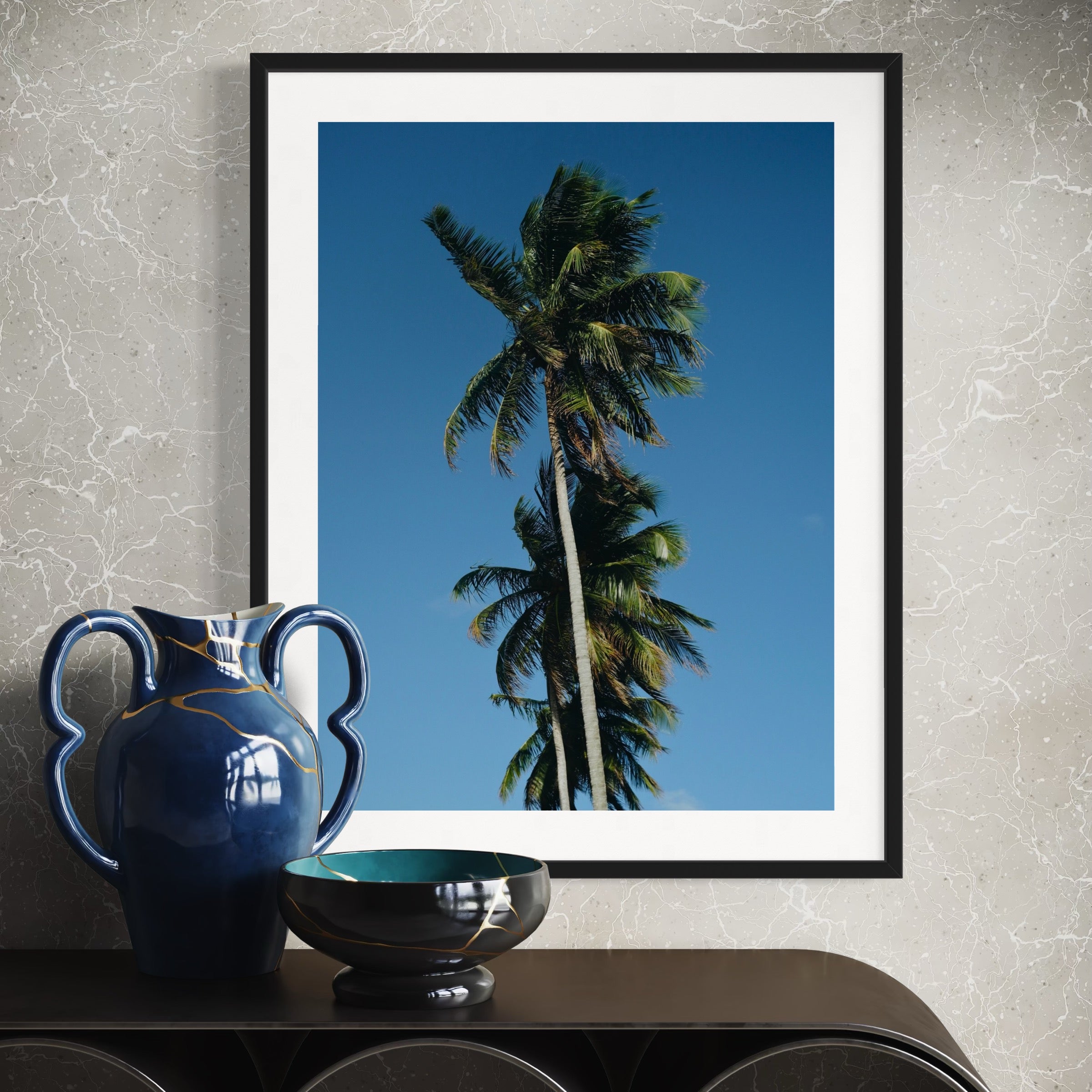Summer Palms - Moderno Wall Art Wall Art