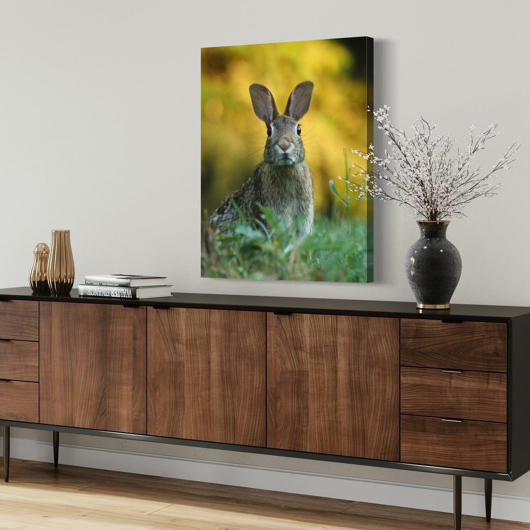 Curious Rabbit - Moderno Wall Art