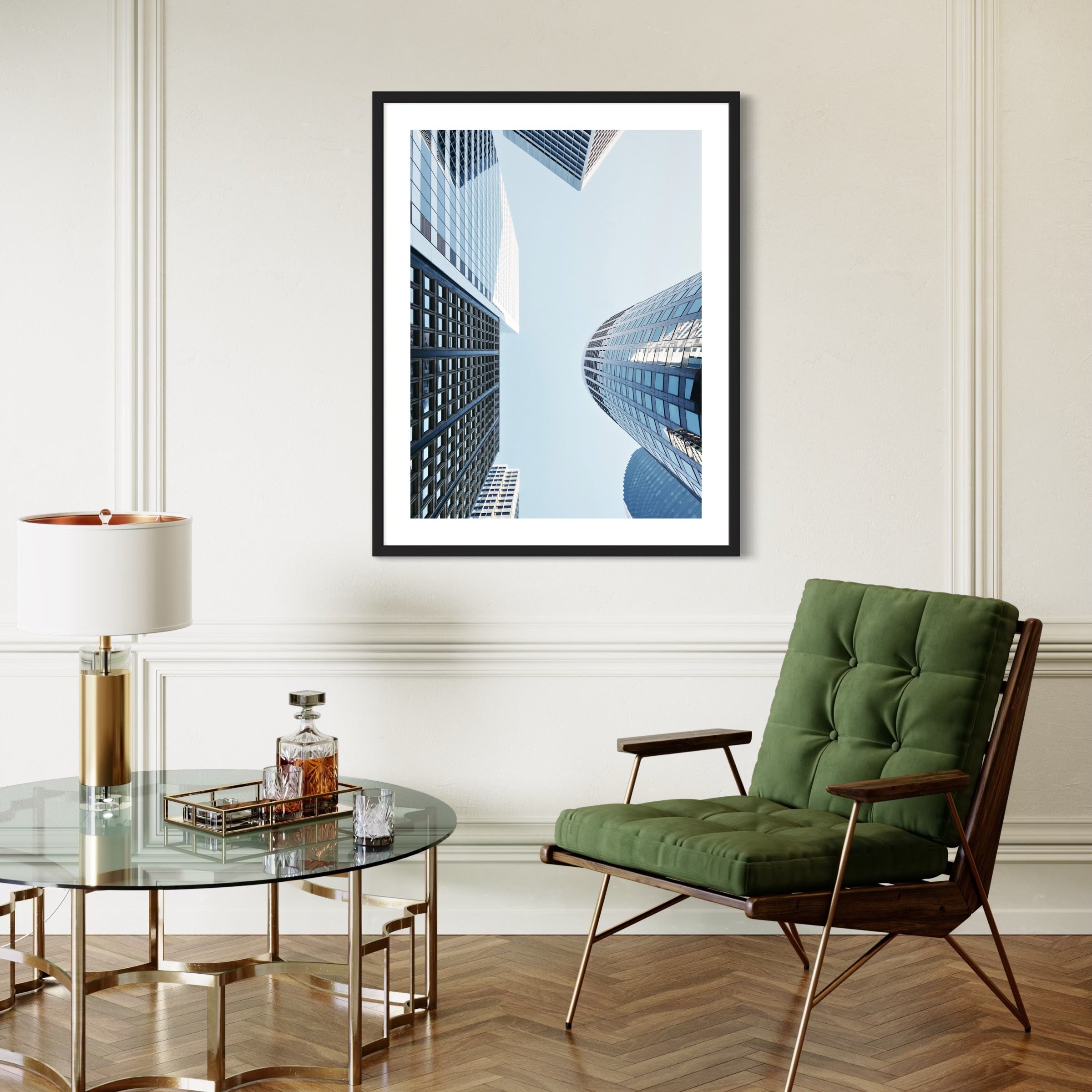 Sleek Ascent - Moderno Wall Art Wall Art