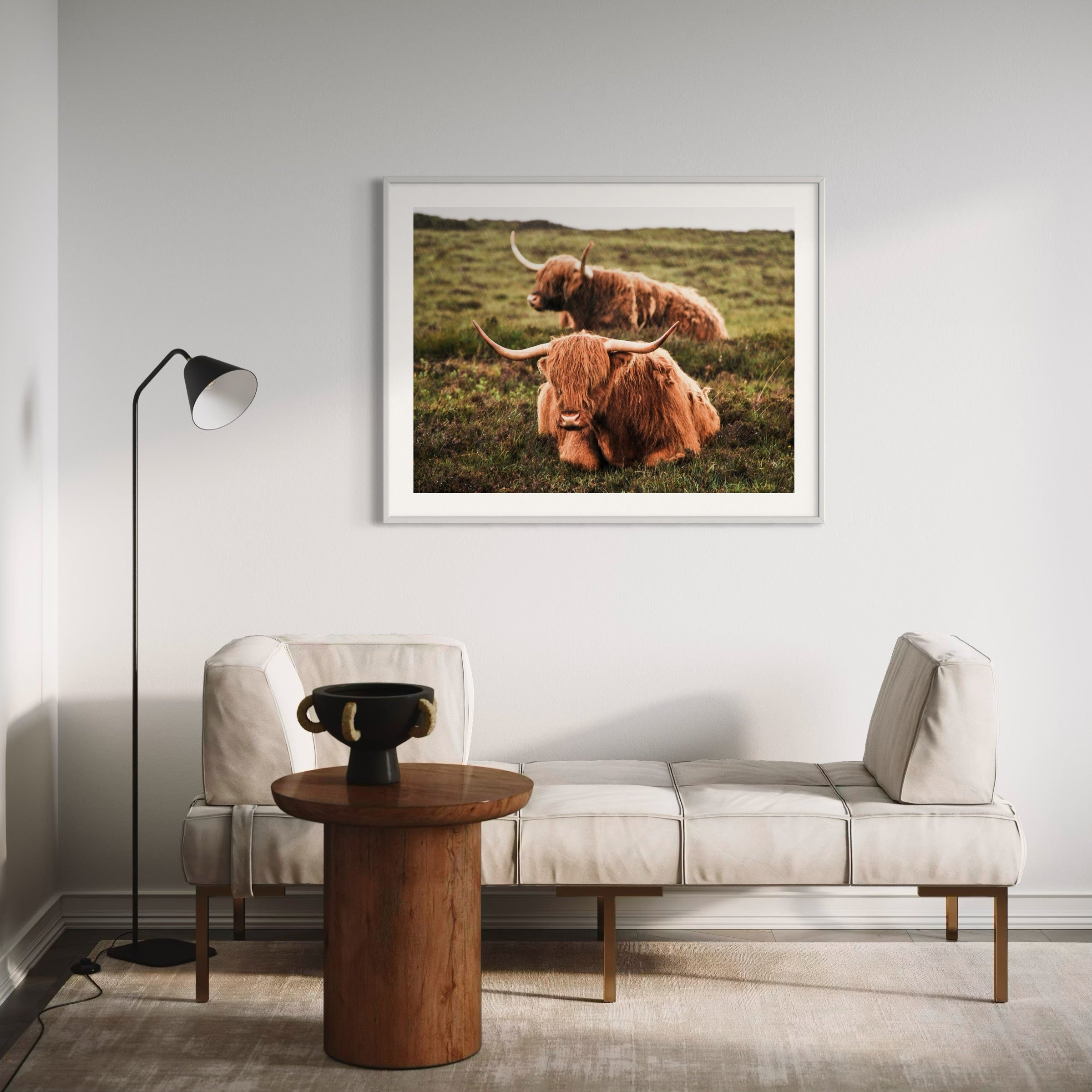 Highland Duo - Moderno Wall Art Wall Art