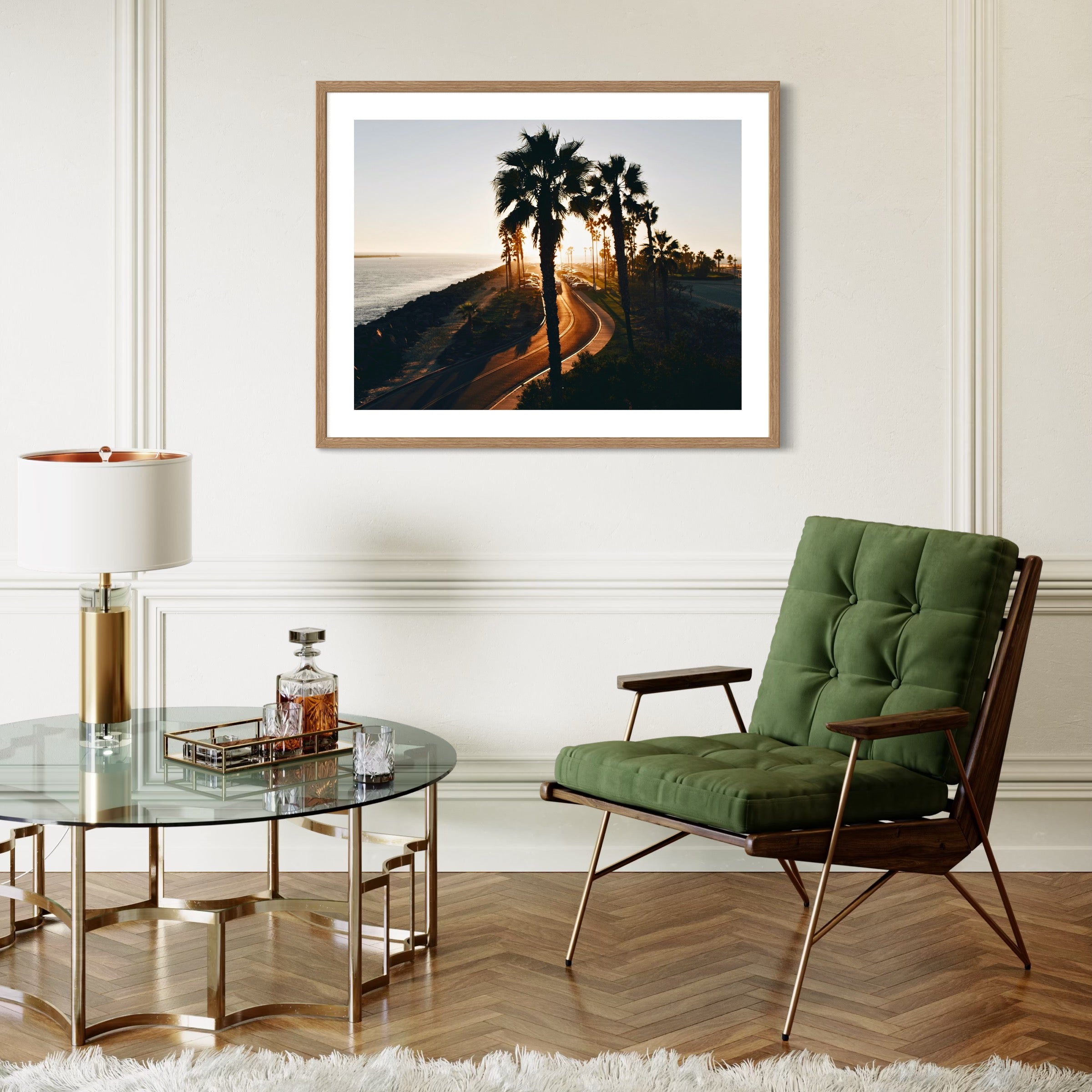 Coastal Silhouettes - Moderno Wall Art Wall Art