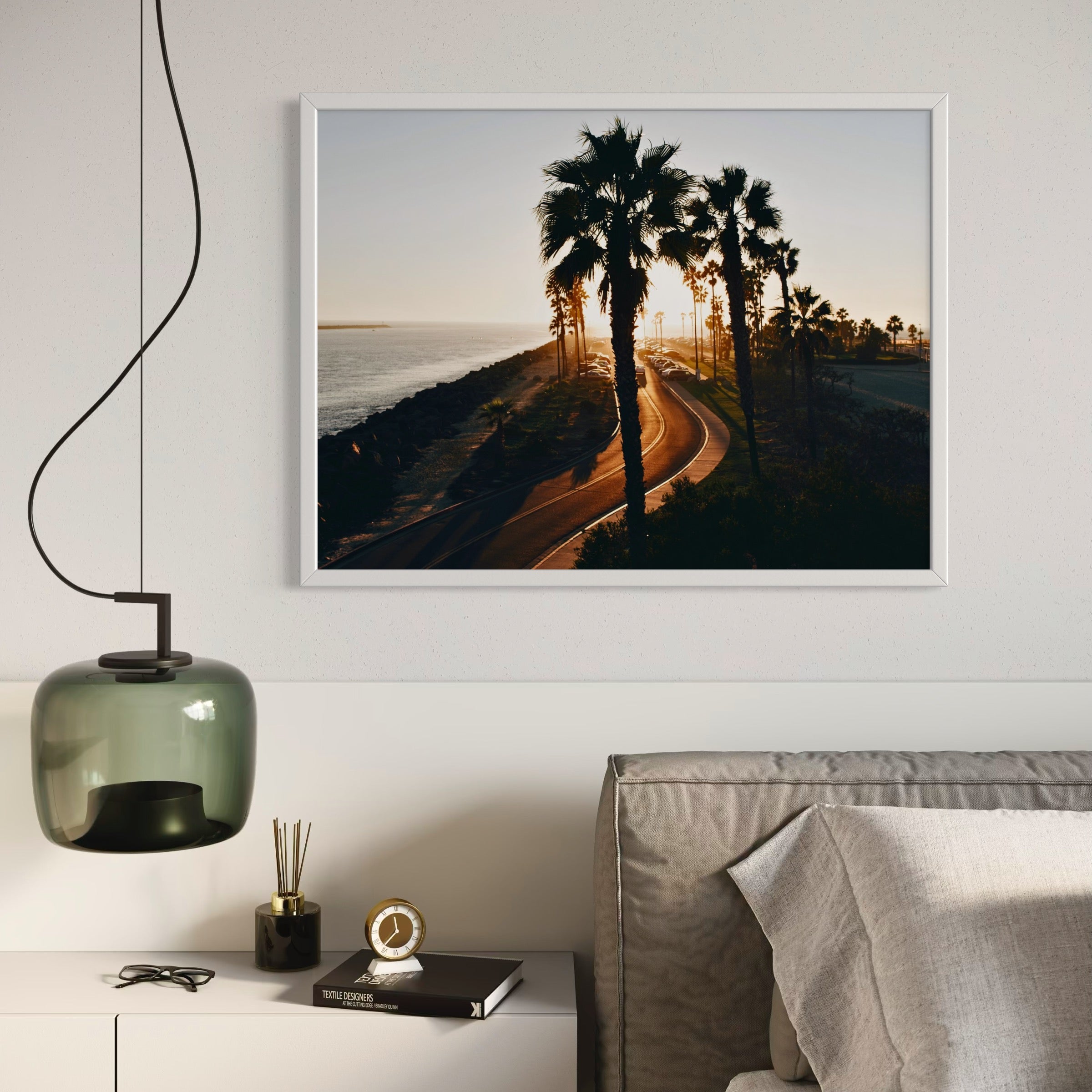 Coastal Silhouettes - Moderno Wall Art Wall Art