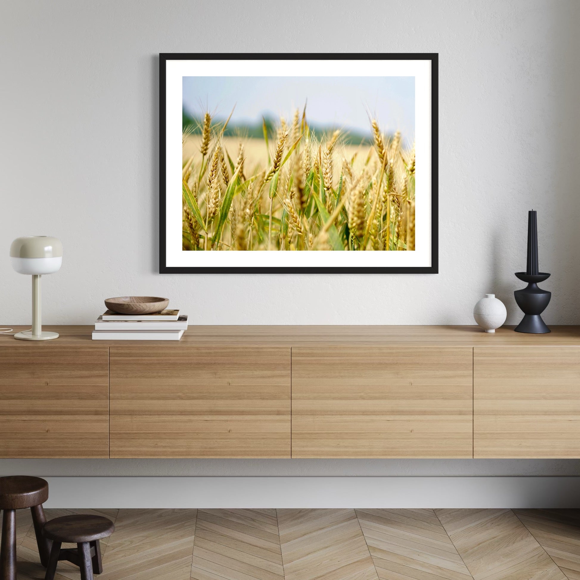 Grains of Summer - Moderno Wall Art Wall Art