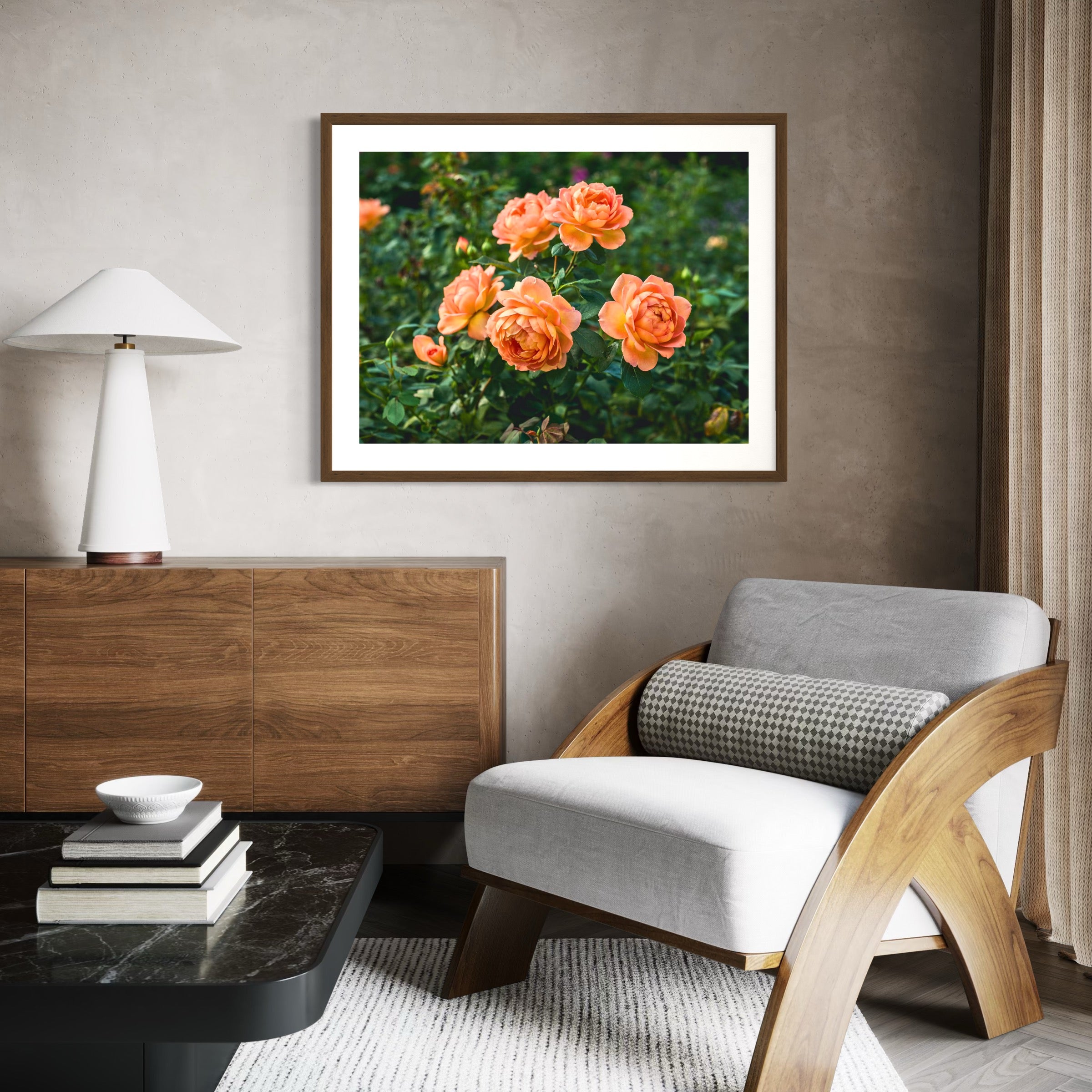 Warmth in Petals - Moderno Wall Art Wall Art