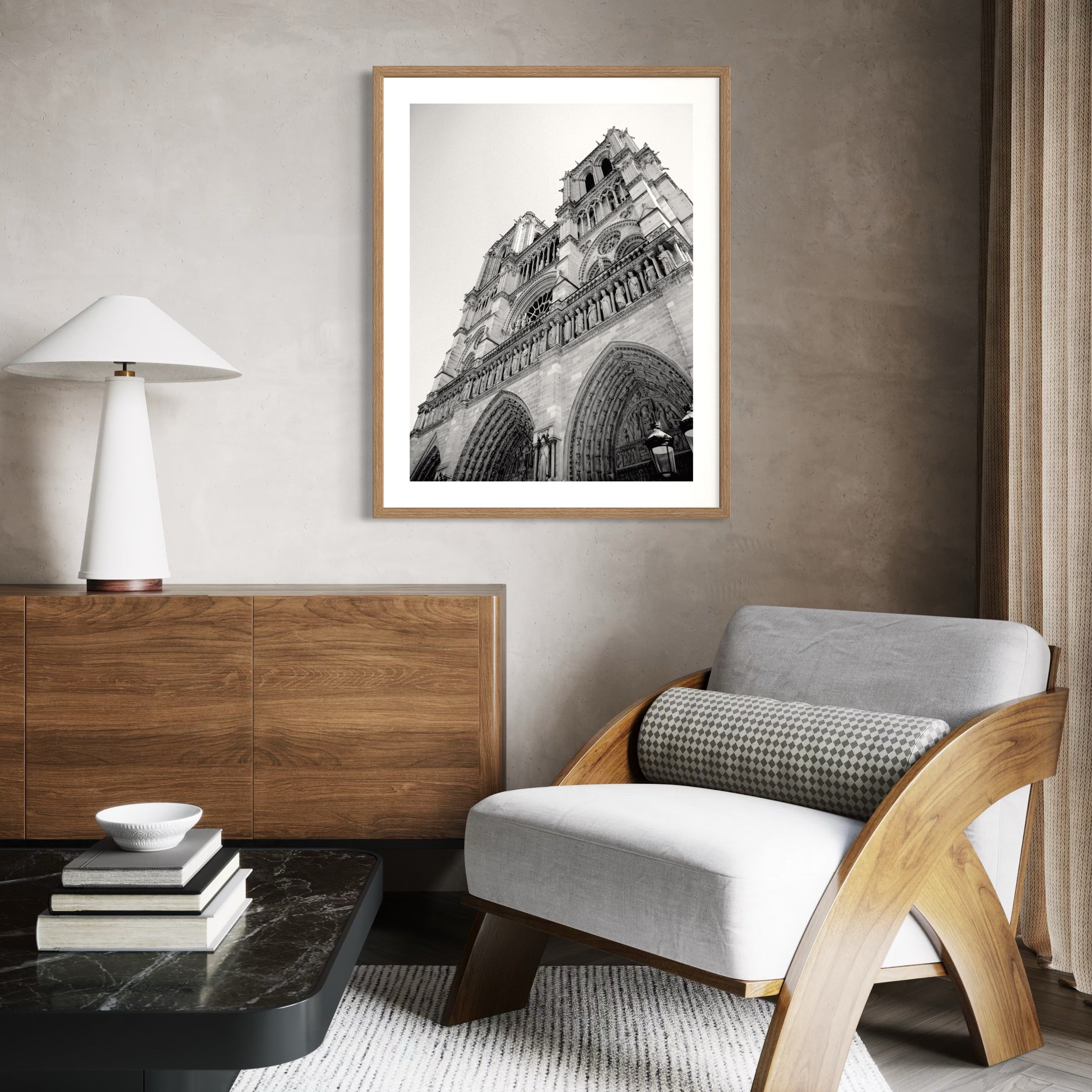 Notre Dame Rising - Moderno Wall Art Wall Art