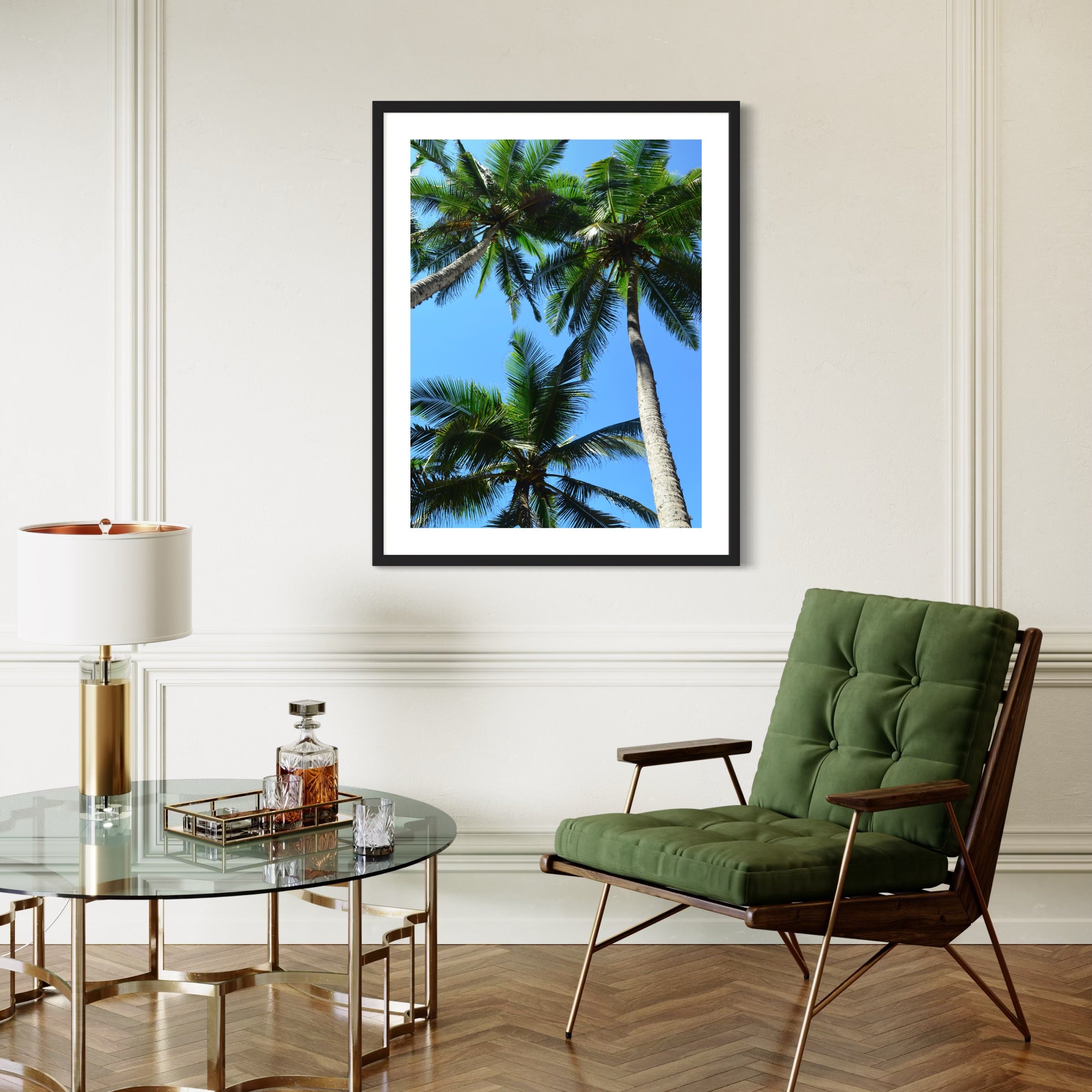 Coconut Canopy - Moderno Wall Art Wall Art