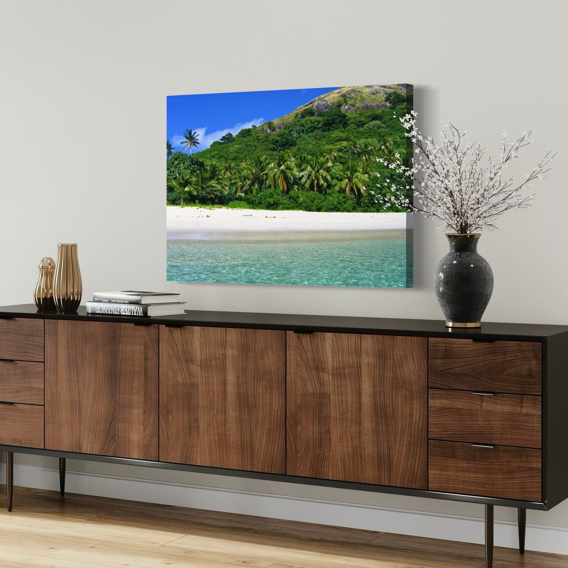 Lush Escape - Moderno Wall Art Wall Art