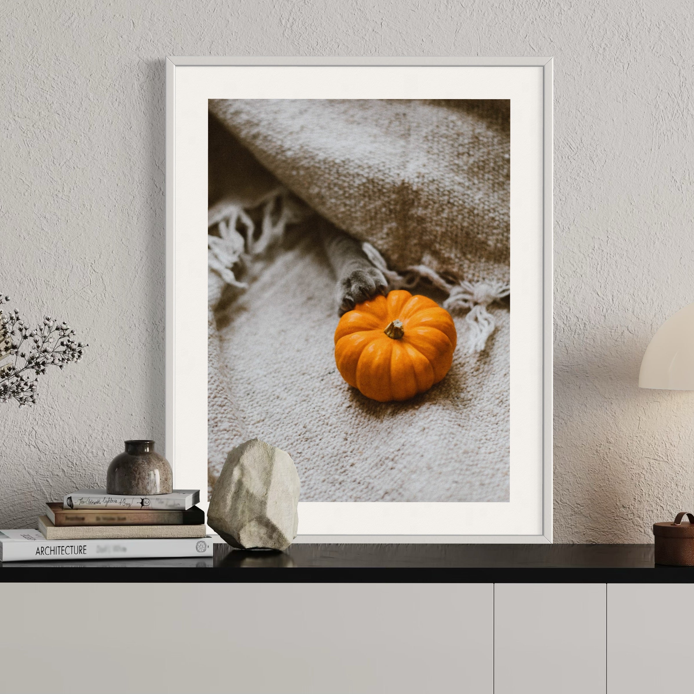 Pumpkin Paws - Moderno Wall Art Wall Art