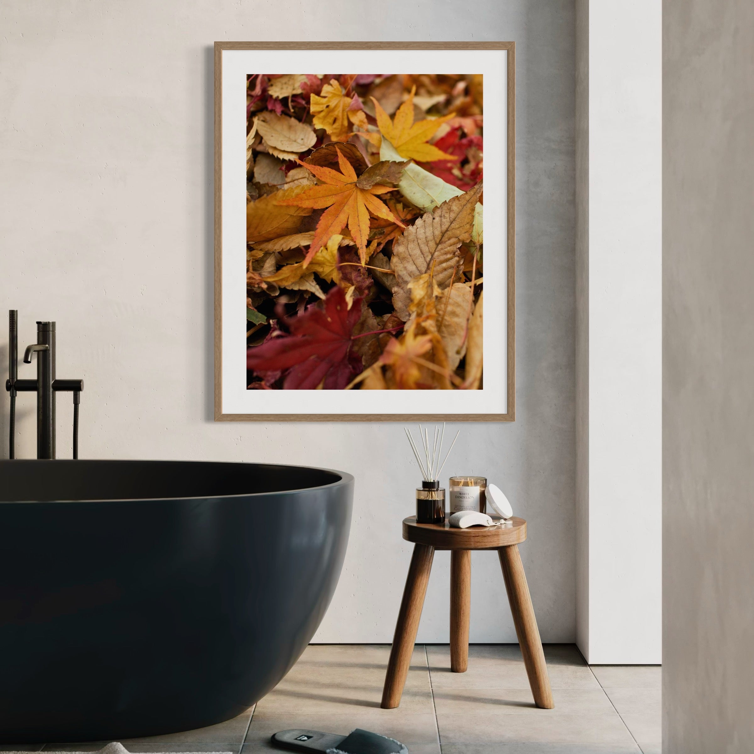 Crisp Fall Leaves - Moderno Wall Art Wall Art