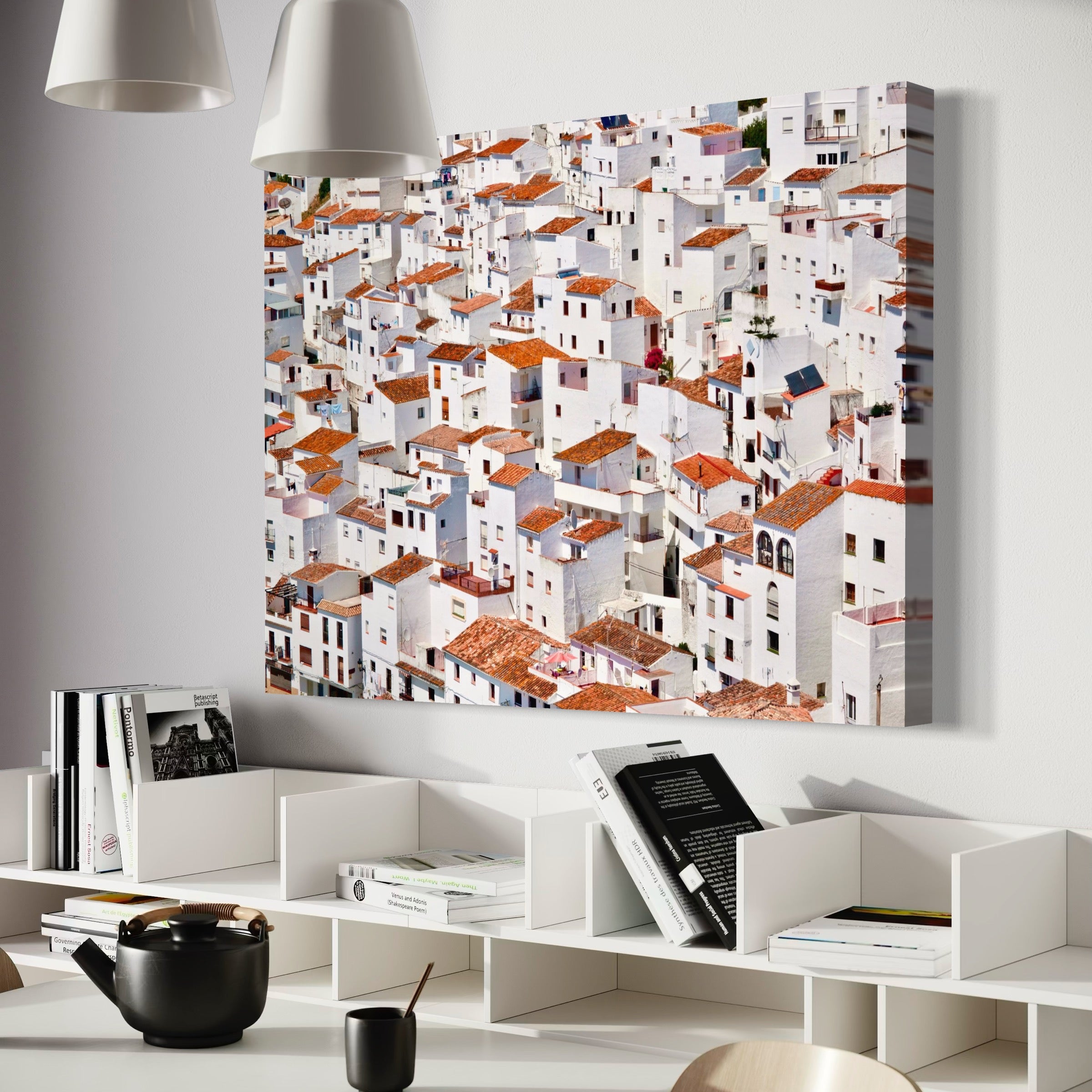 Sunwashed Spain - Moderno Wall Art Wall Art