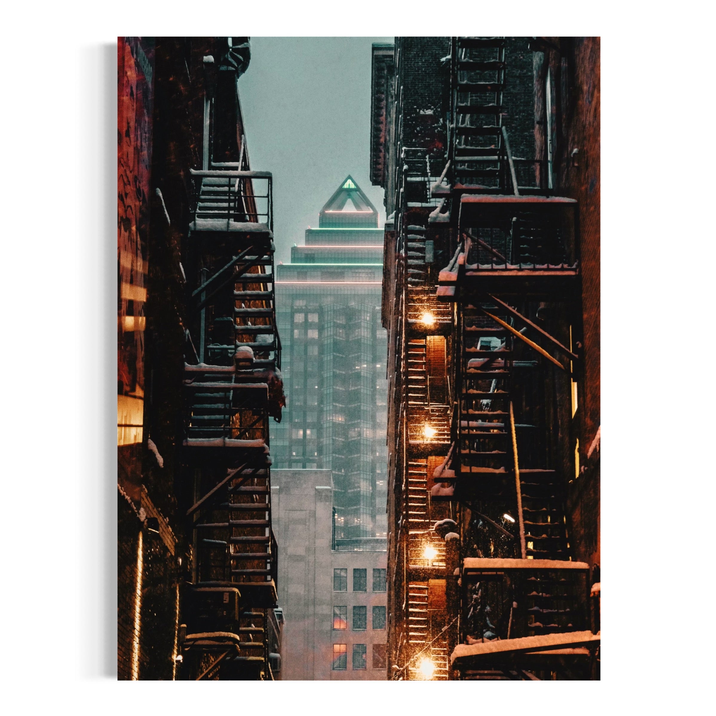 Alleyway Contrast - Moderno Wall Art Wall Art