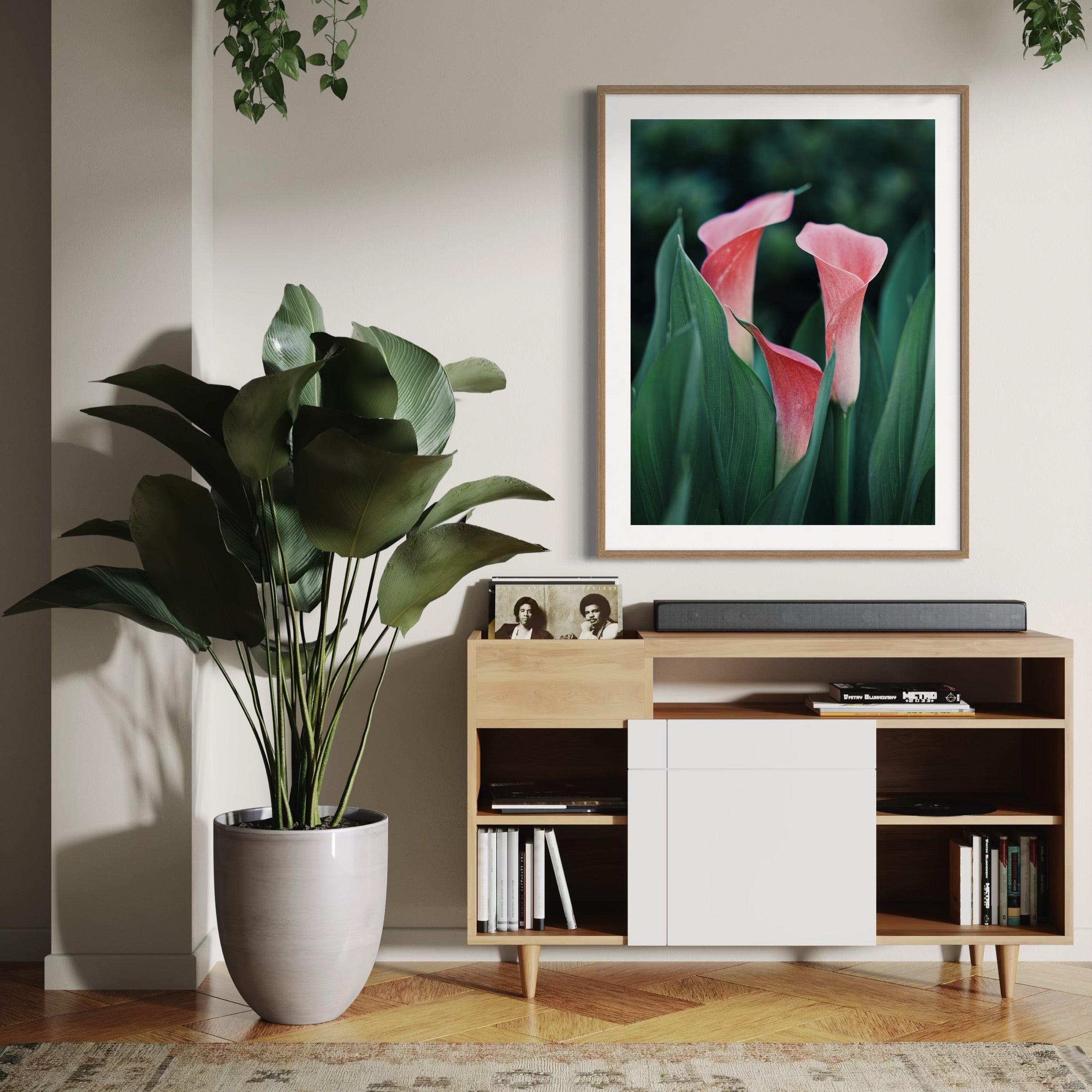 Calla Lily Trio - Moderno Wall Art Wall Art