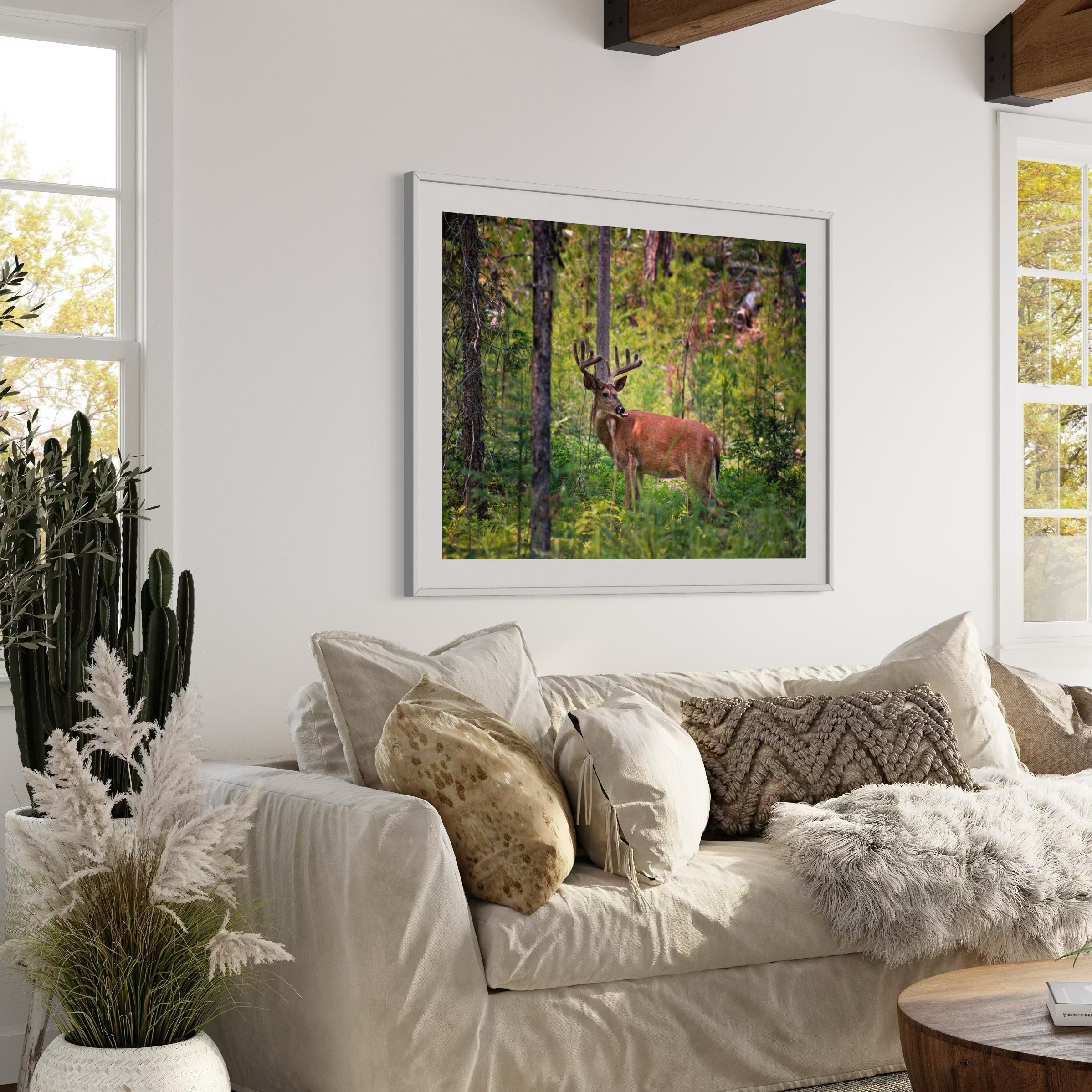 Woods Wanderer - Moderno Wall Art Wall Art