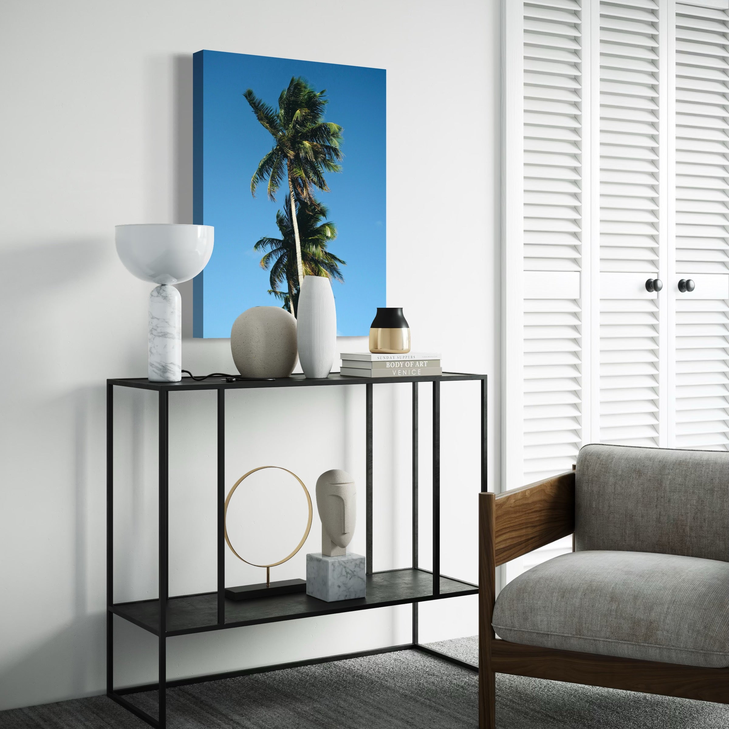 Summer Palms - Moderno Wall Art Wall Art