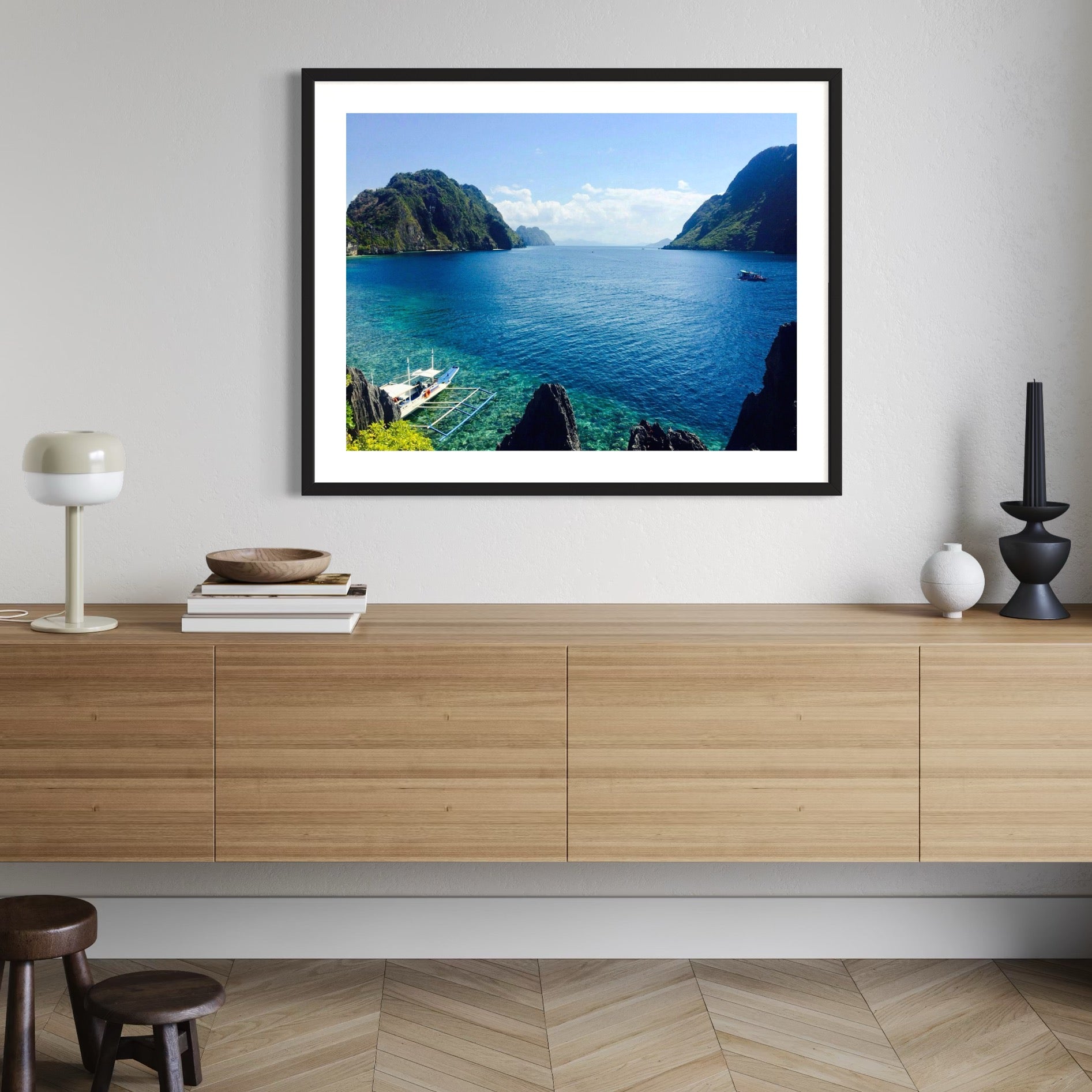 Drift Through Paradise - Moderno Wall Art Wall Art