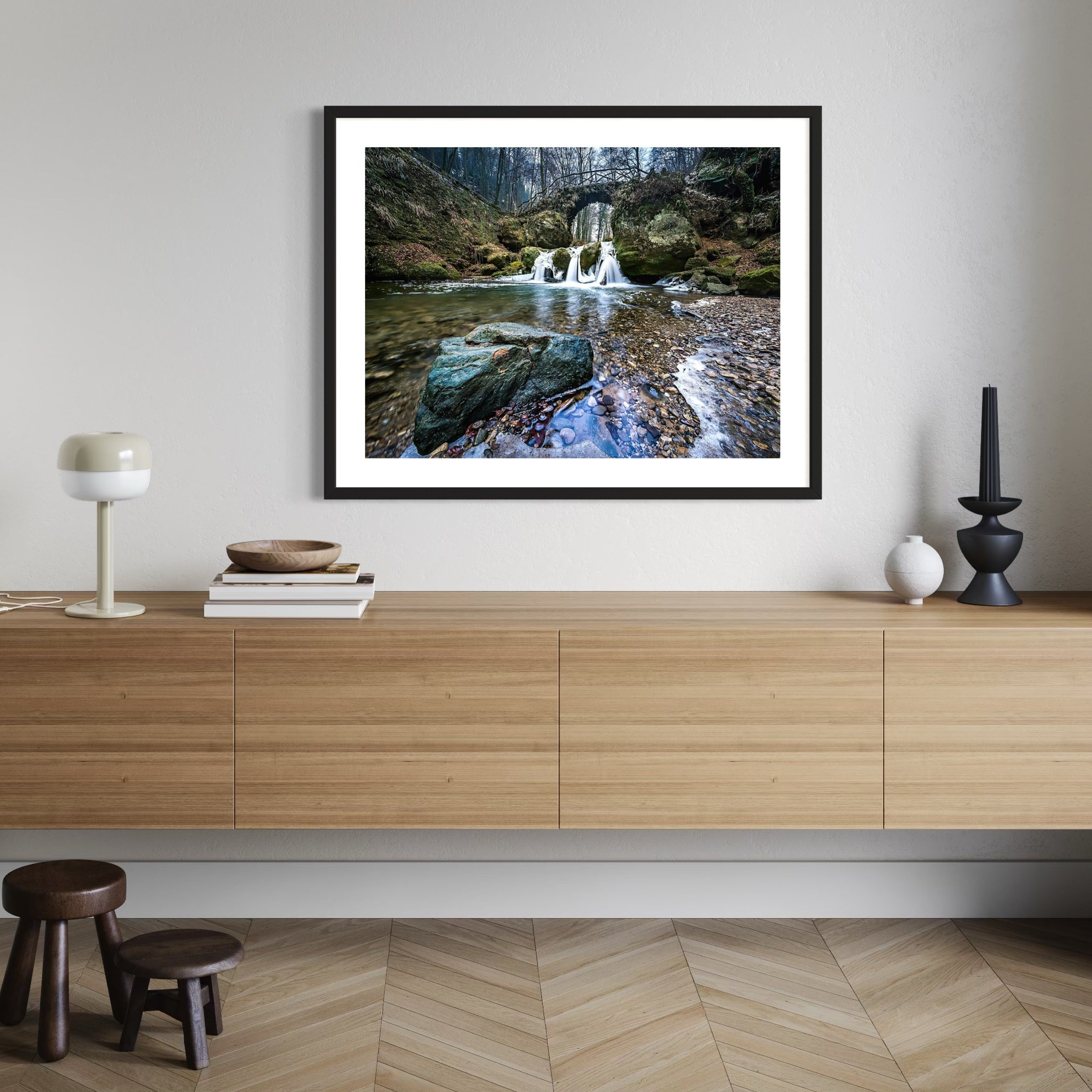 Woodland Cascade - Moderno Wall Art Wall Art