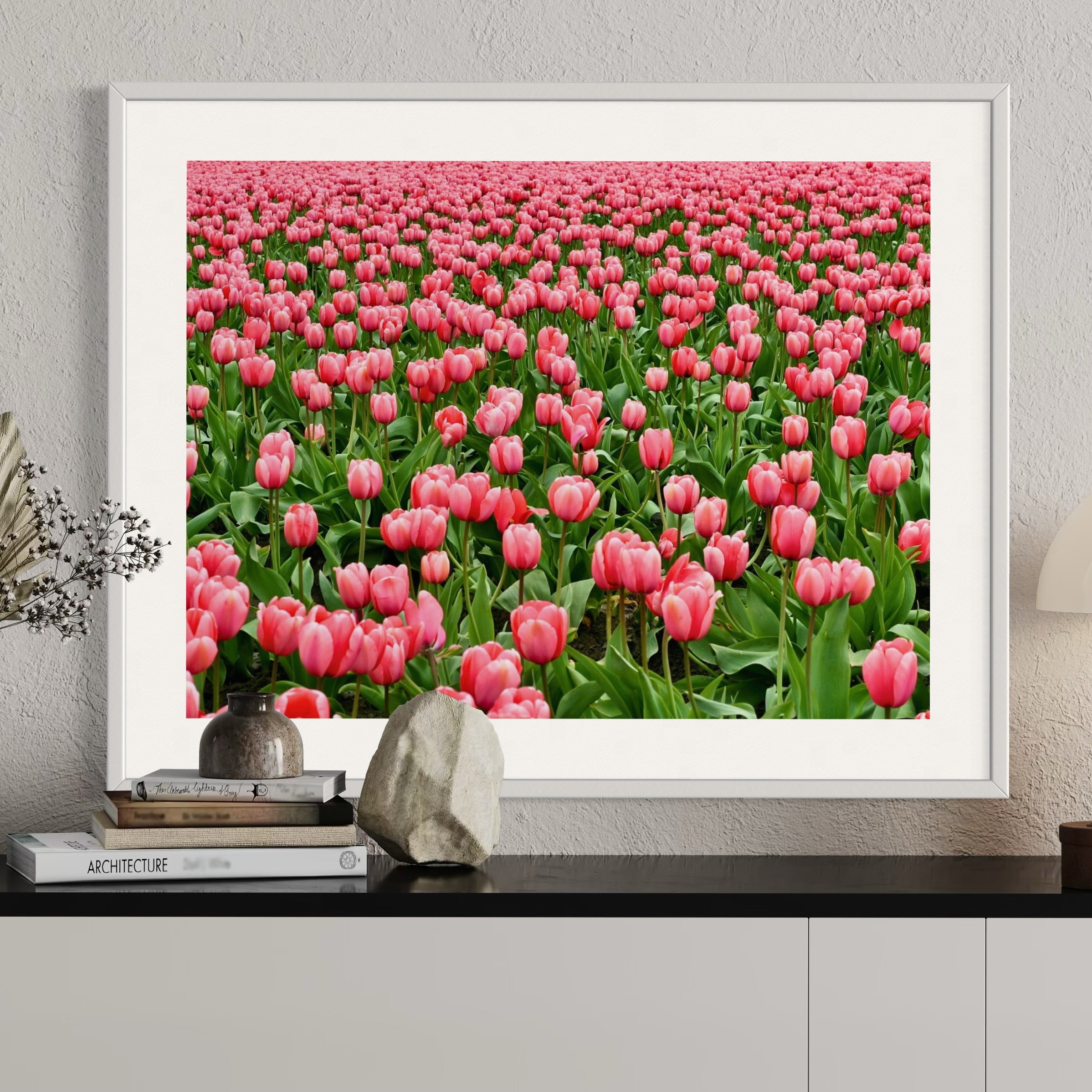 Sea of Pink - Moderno Wall Art Wall Art