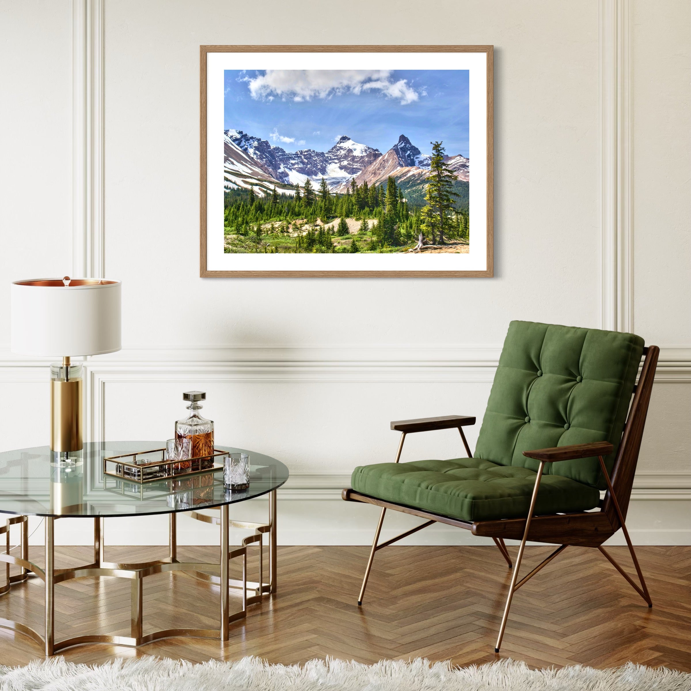 Majesty of Banff - Moderno Wall Art Wall Art